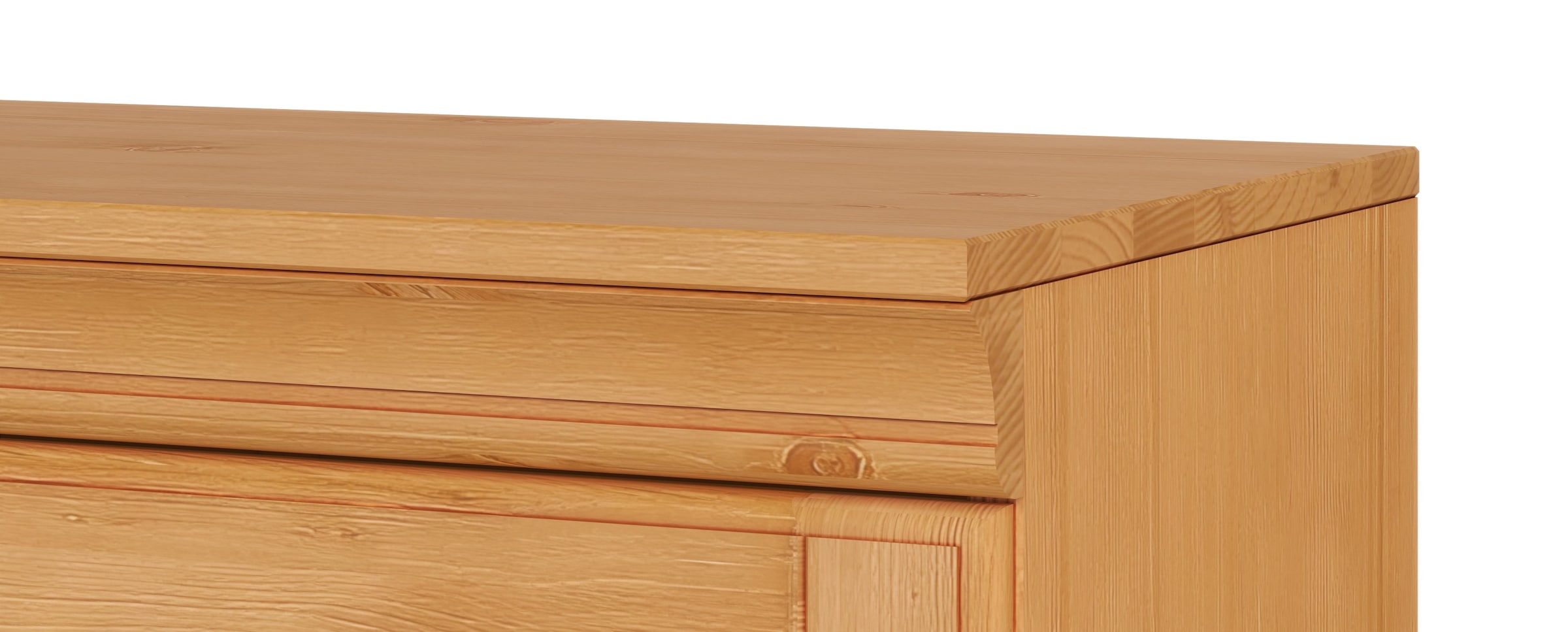 Home affaire Hängeschrank »Rügen«, Breite 80 cm, FSC® zertifiziertes Massivholz, Türen mit Glaseinsatz