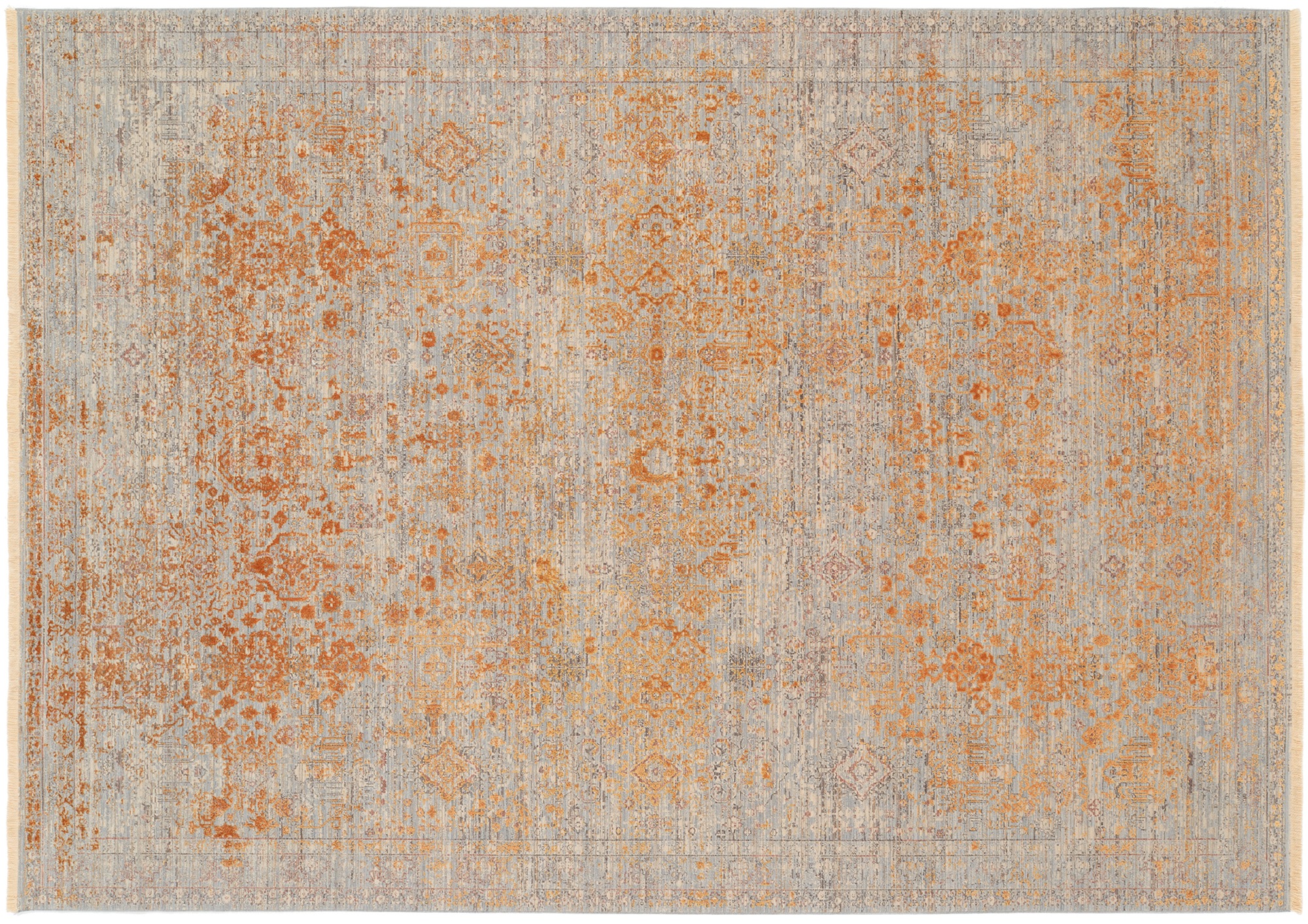 OCI DIE TEPPICHMARKE Teppich »FARBEN GRANDE«, rechteckig, Klassisches Muster, eingefasst, in 3-D-Optik
