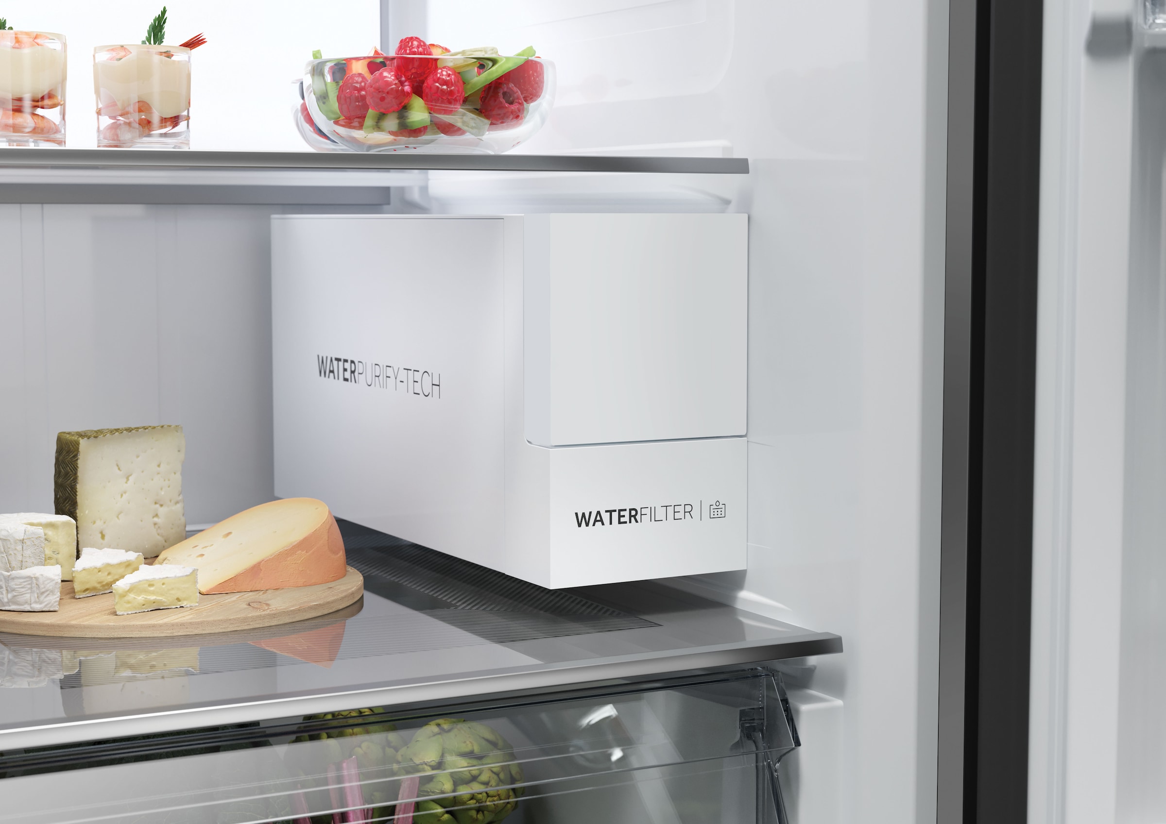 Haier Side-by-Side SBS SERIES 7 »HSW79F18CIMM«, Smart Home: Optionale Steuerung per App und Wi-Fi