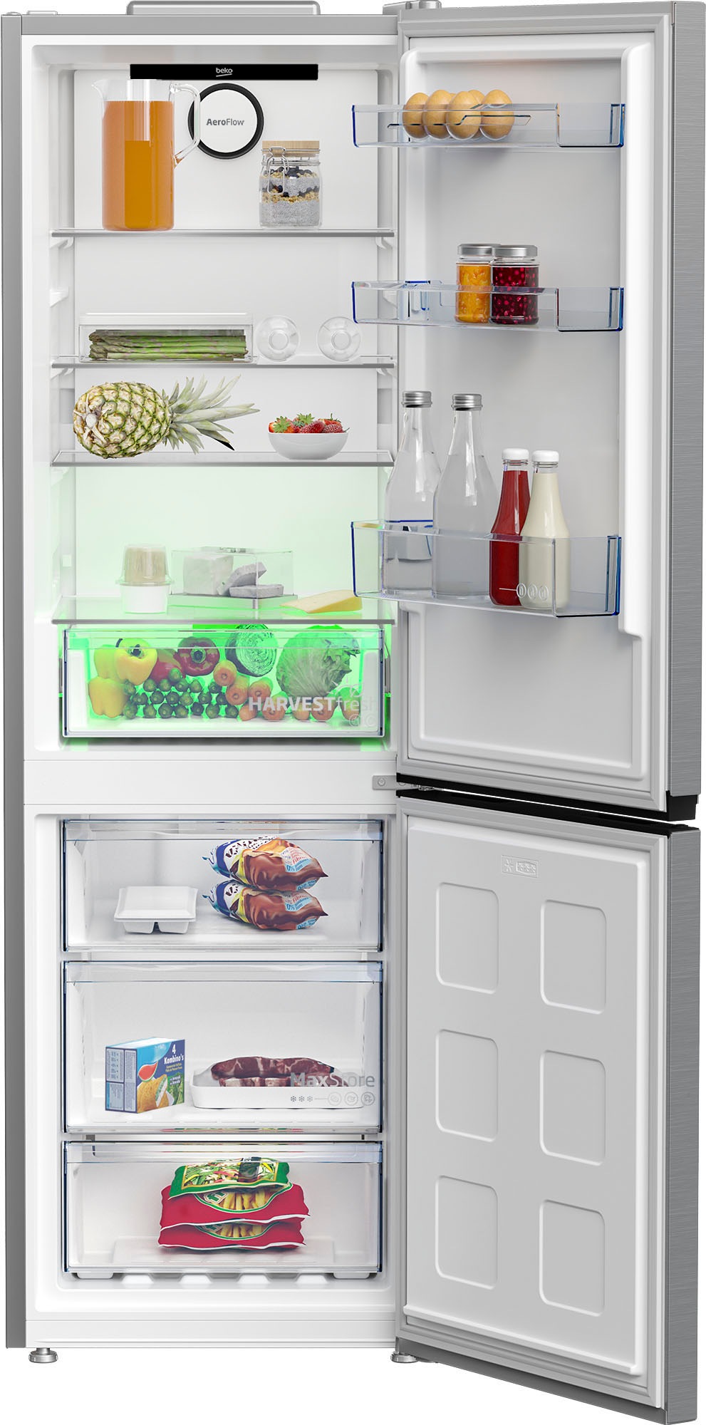 BEKO Kühl-/Gefrierkombination »B5RCNA366HXB1 7524620013«