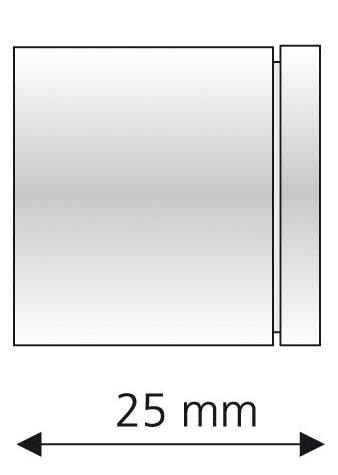 Liedeco Wandbefestigung, (1 St.), für Gardinenstangen Ø 16 mm