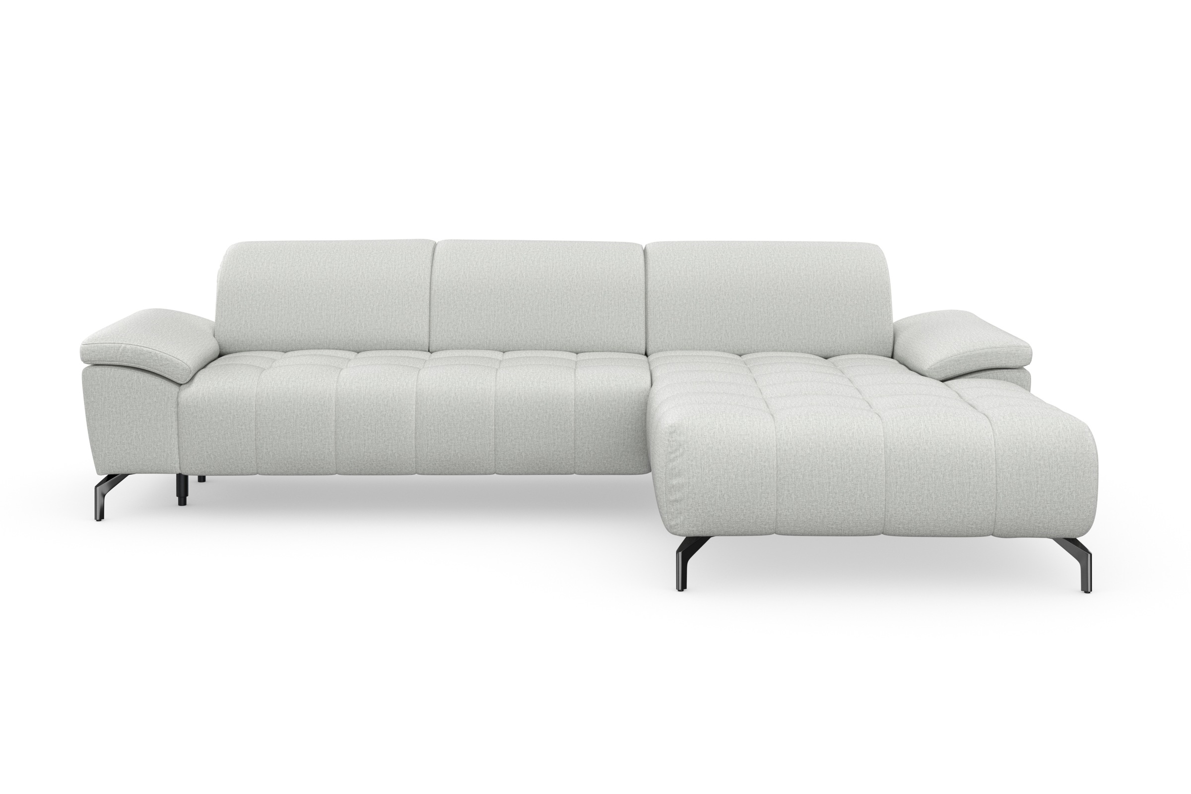 sit&more Ecksofa "Cool L-Form", wahlweise mit Kopfteilverstellung und Vorzi günstig online kaufen