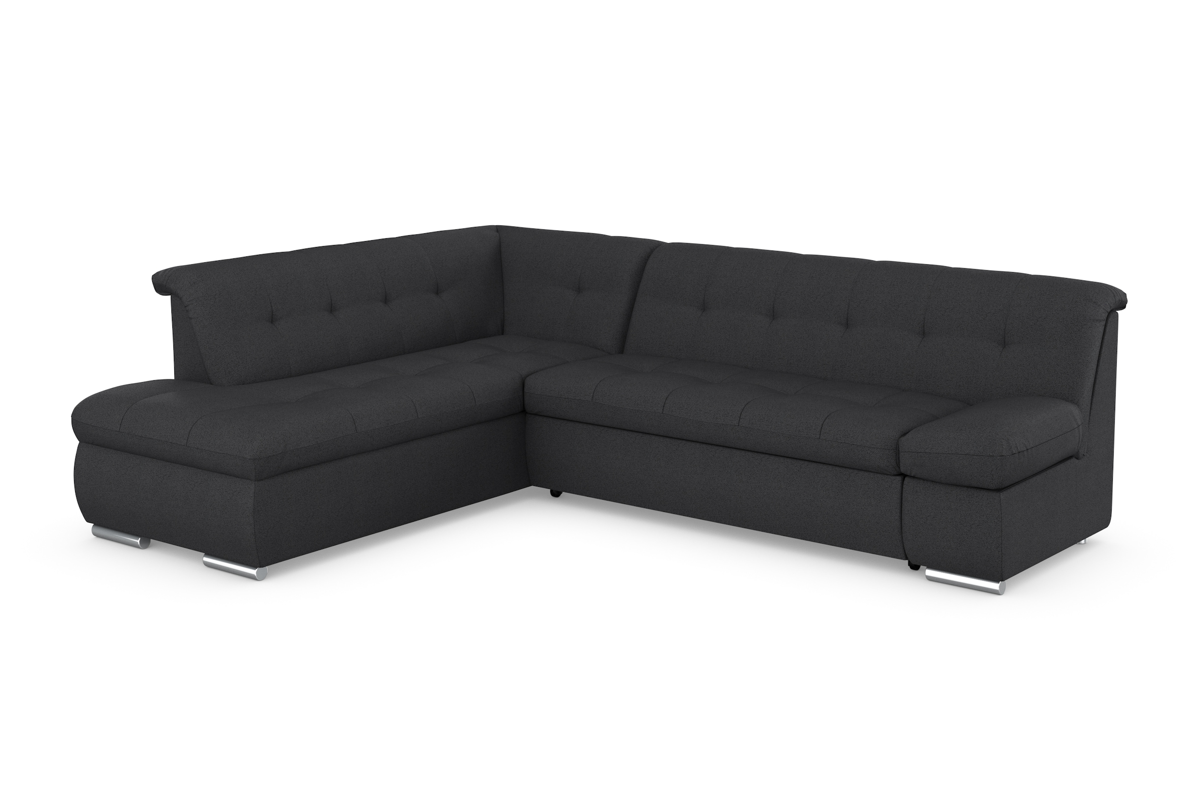 DOMO collection Ecksofa »Mona L-Form«, wahlweise mit Bett- und Armlehnfunkt günstig online kaufen