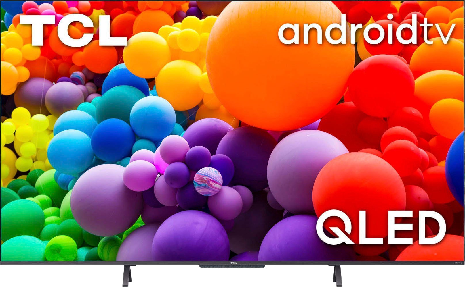 Zoll, 4K kaufen cm/43 Raten HD, auf QLED-Fernseher »43C722«, TV 108 Ultra Smart-TV-Android TCL