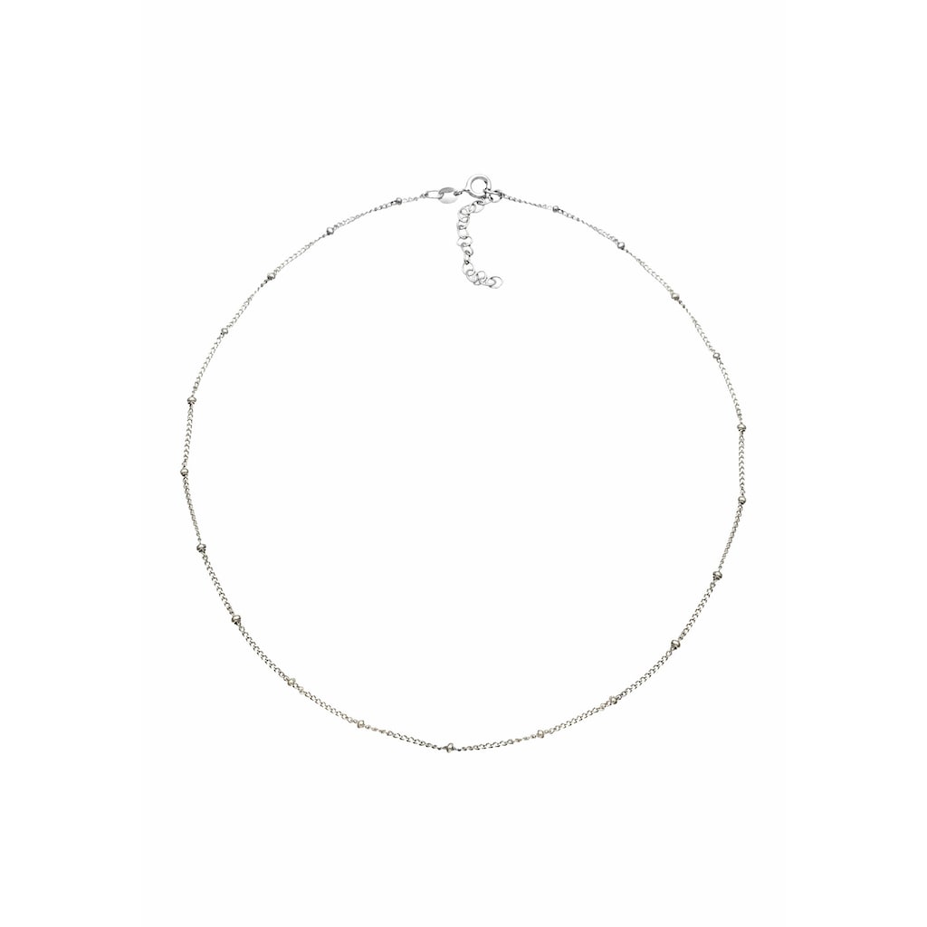 Elli Kette ohne Anhänger »Choker Kugelkette Basic Trend 925 Silber«