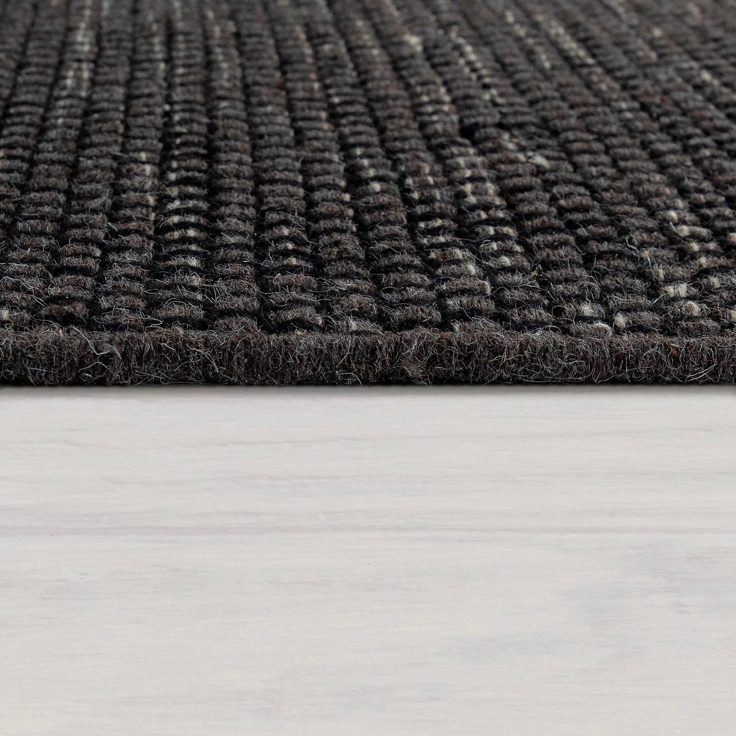 Paco Home Wollteppich »Kasko 300«, rechteckig, 12 mm Höhe, Handweb, Flachgewebe, reine Wolle, handgewebt, hochwertig verarbeitet