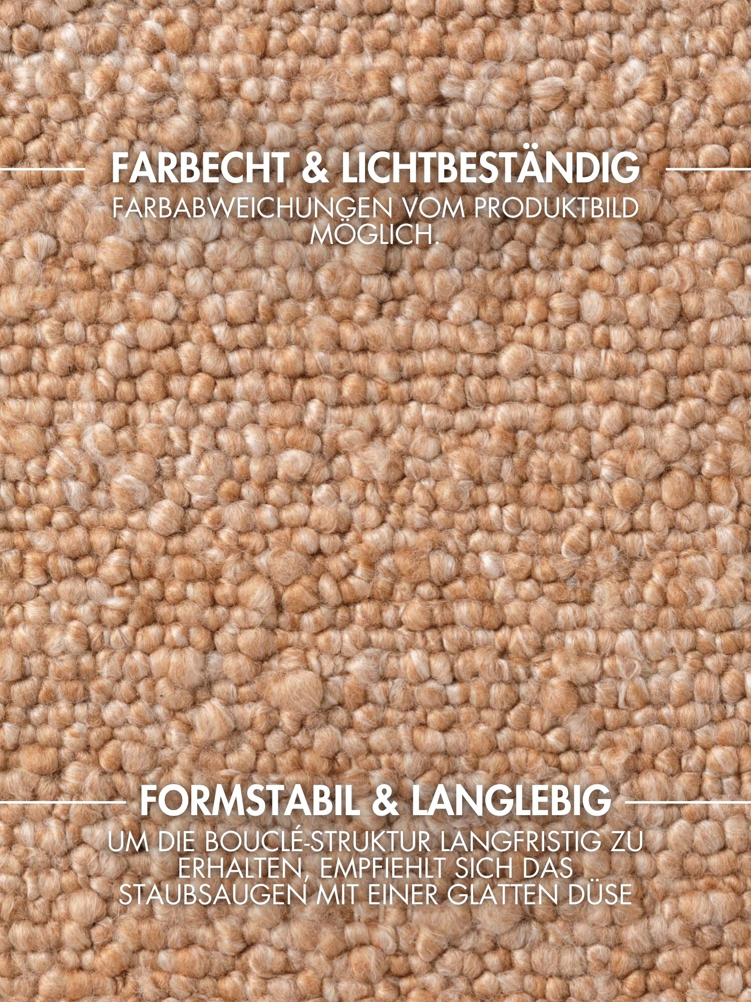 Ted Baker Teppich »Soft Bouclé Portobello , auch als Läufer« rechteckig 10 mm Höhe Woll-Optik, Bouclé Meliert, Wohnzimmer, Esszimmer, Schlafzimmer, Flur