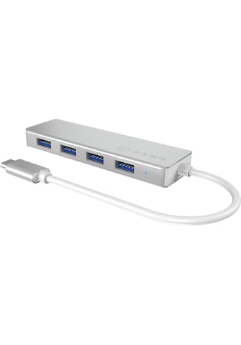 Computer-Adapter »ICY BOX 4 Port USB 3.0 Type-C Hub«