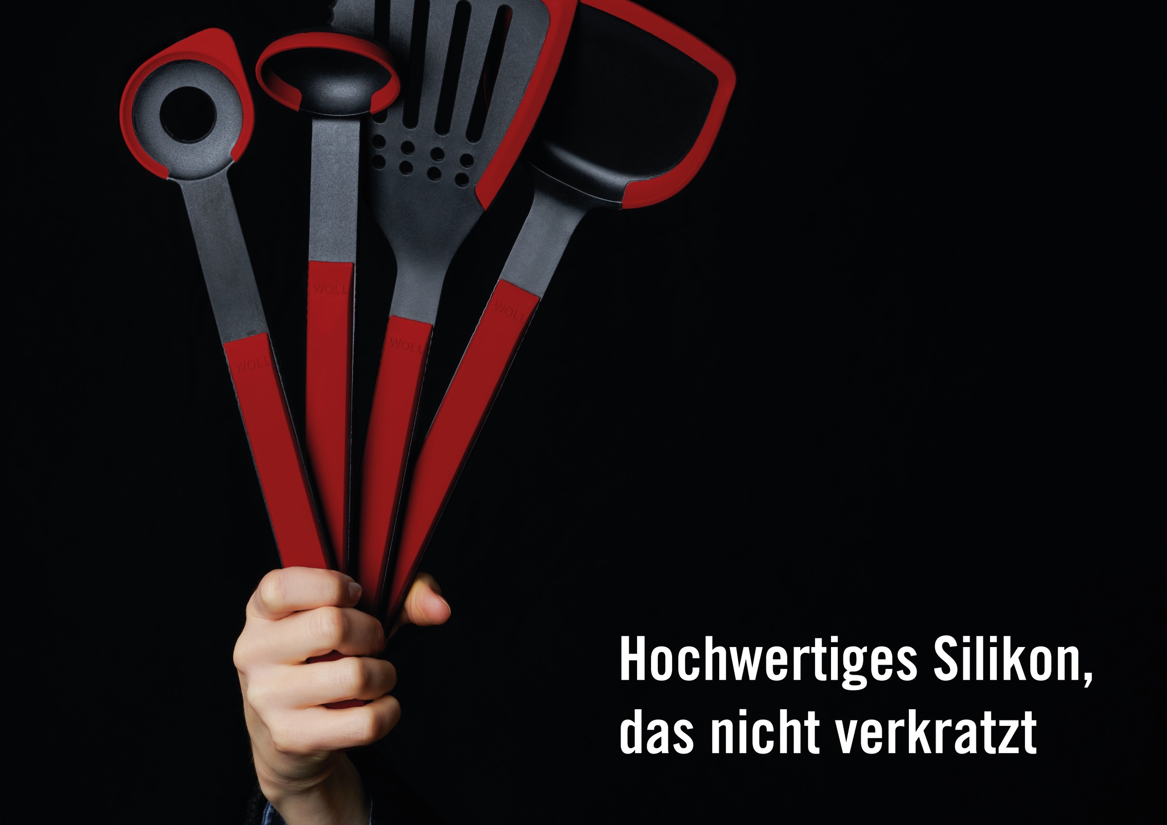 WOLL Suppenkelle »Cook it«, (1 tlg.), aus hochwertigem Kunststoff und Silikon
