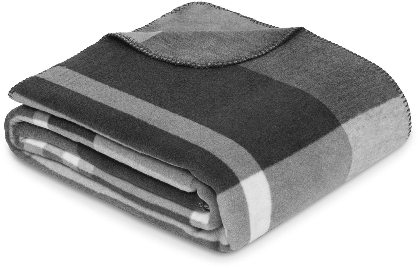 IBENA Wohndecke »Wohndecke Falkland«, mit zeitlosem Karo-Design günstig online kaufen