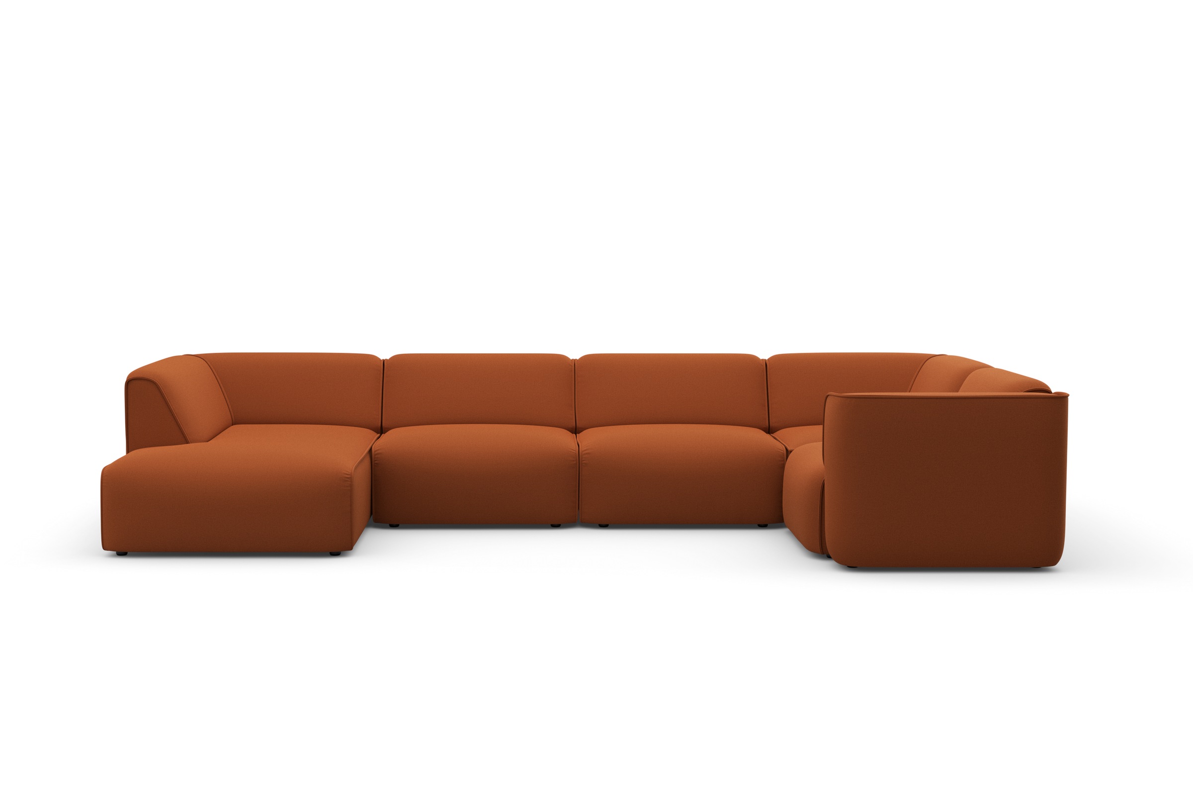 OTTO home Wohnlandschaft »Merid U-Form, B: 367 cm« jederzeit durch Module e günstig online kaufen