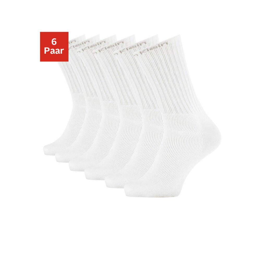 Calvin Klein Tennissocken »Crew«, (6 Paar)