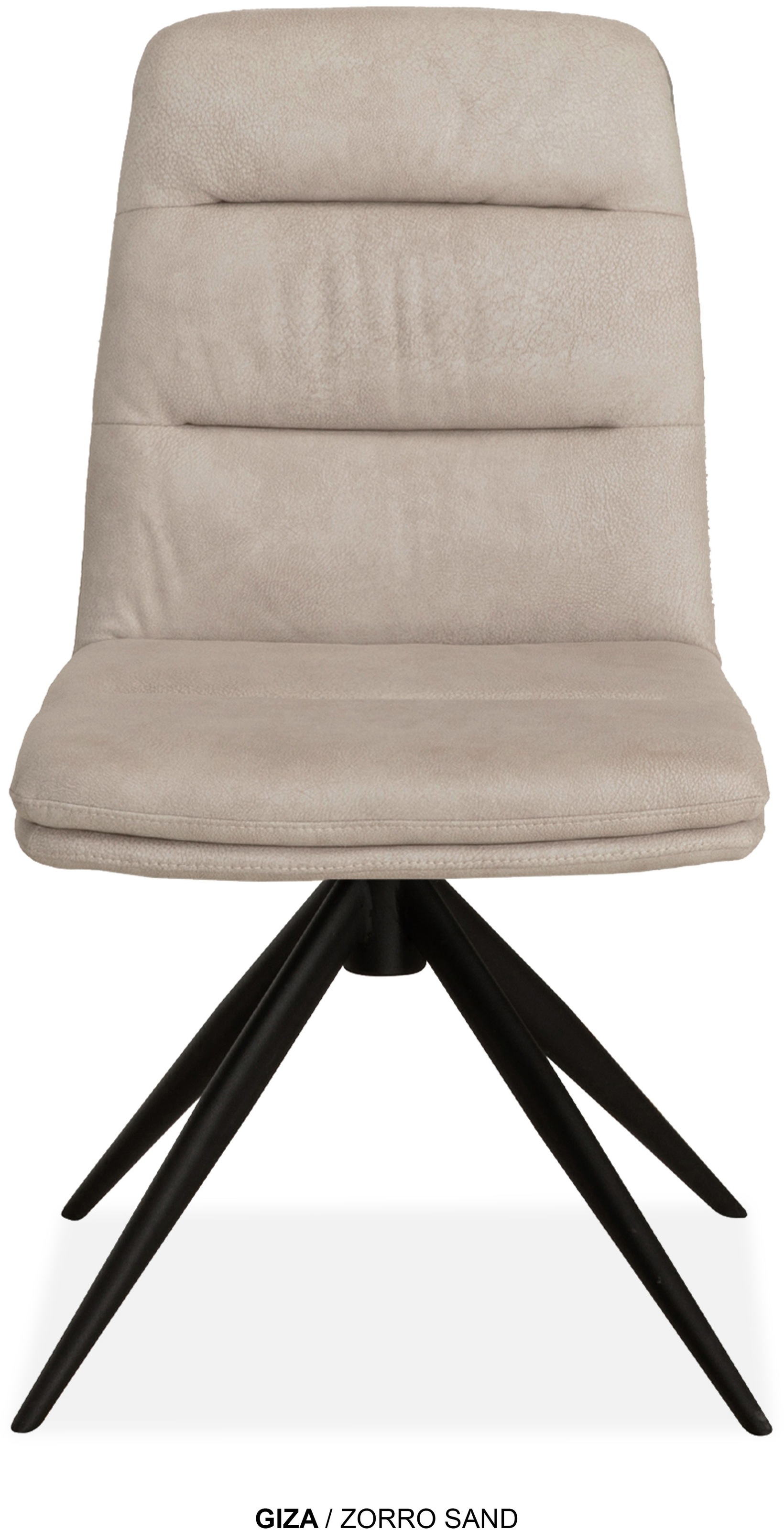 OMG Design Esszimmerstuhl »Giza« (Set) 2 Stk.Drehstuhl mit auto-return, pflegeleichter Bezug