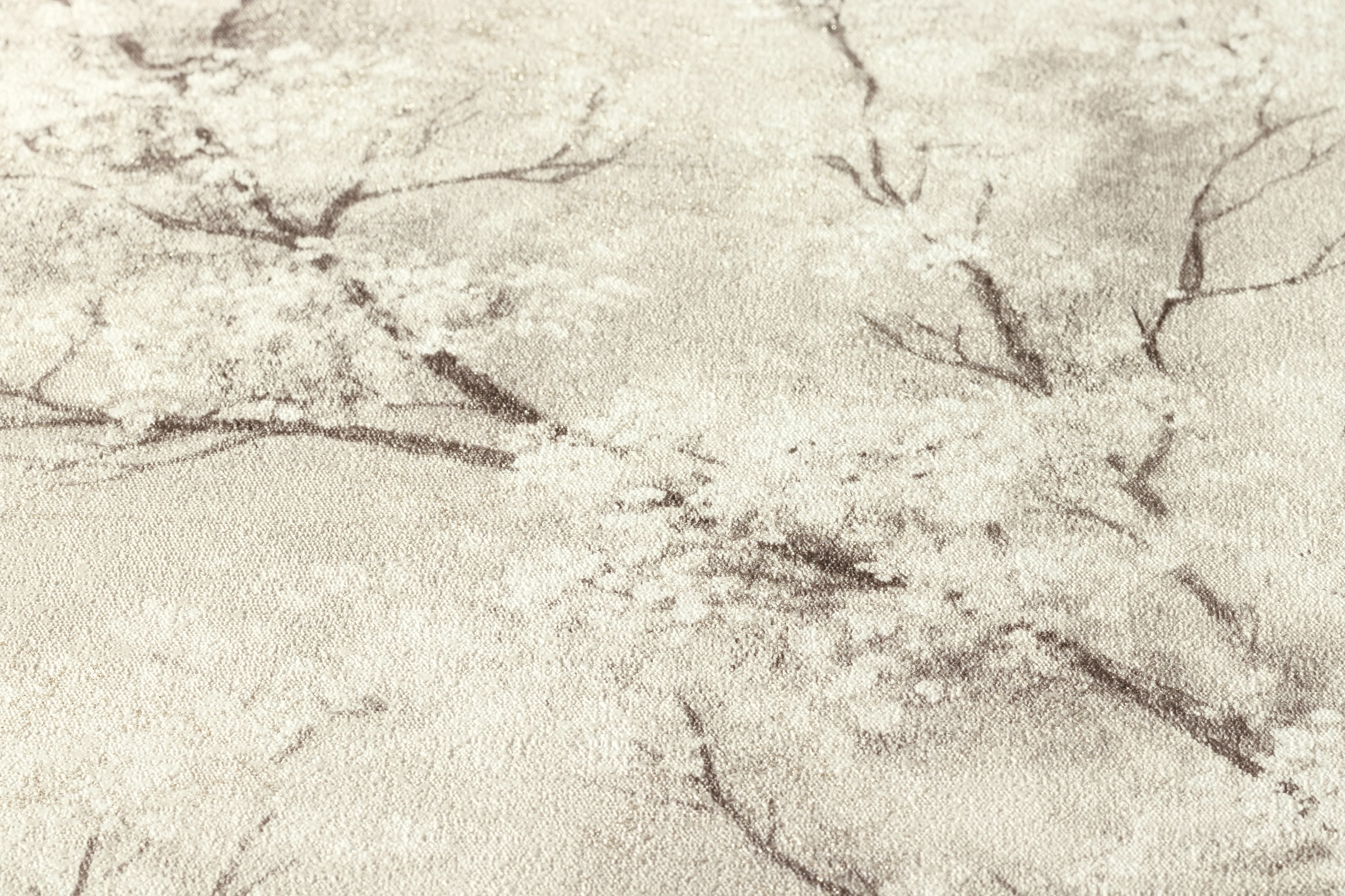 living walls Vliestapete »New Walls Cosy & Relax mit Kirschblüten« Wald | botanisch | geblümt glatt Tapete Wald Tapeten Wohnzimmer Schlafzimmer Küche modern Design Optik