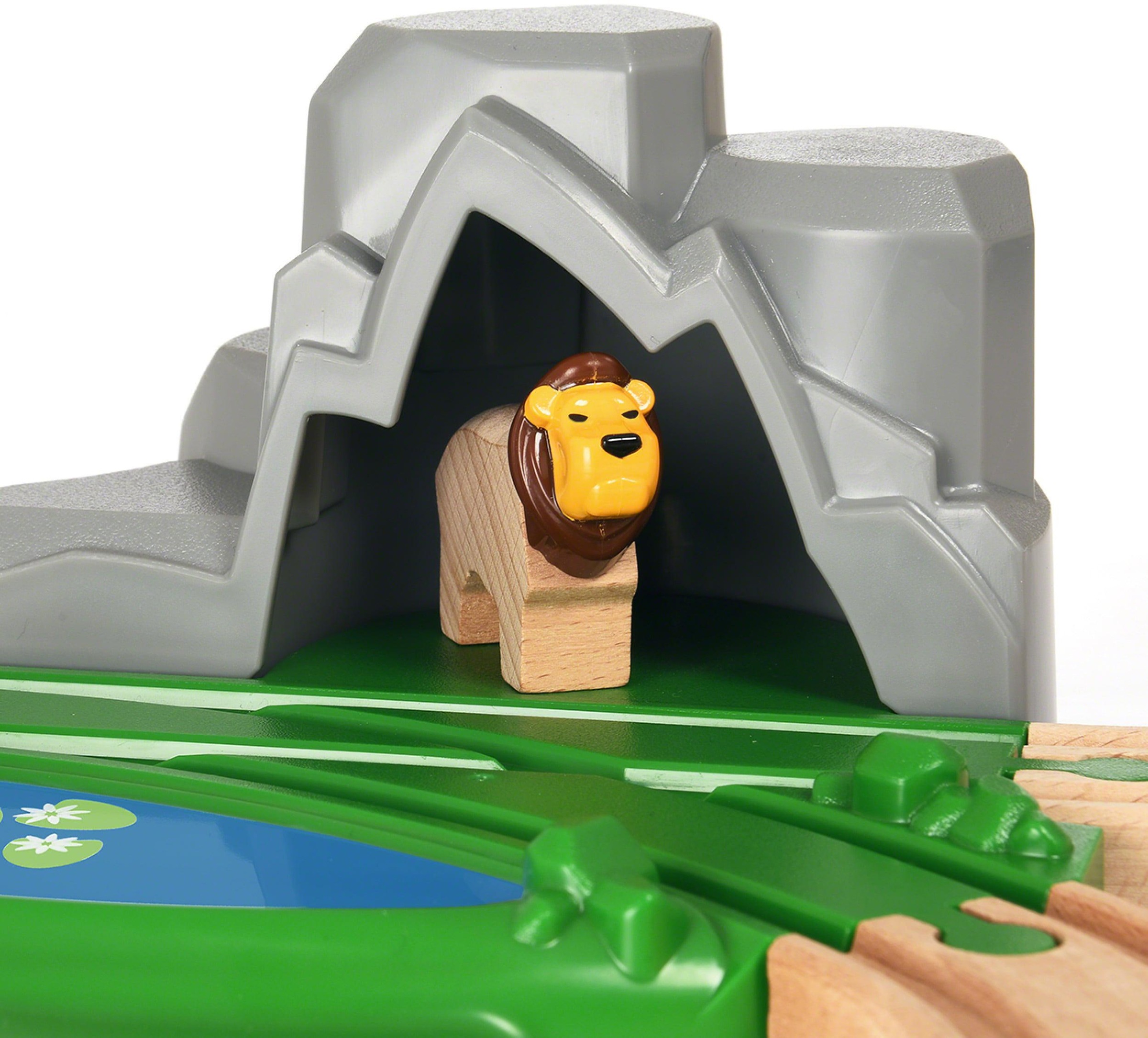 BRIO® Spielzeug-Eisenbahn »BRIO® WORLD, Safari Bahn Set«, FSC® - schützt Wald - weltweit