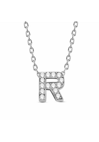 Kette mit Anhänger »Buchstabe R 925/- Sterling Silber«