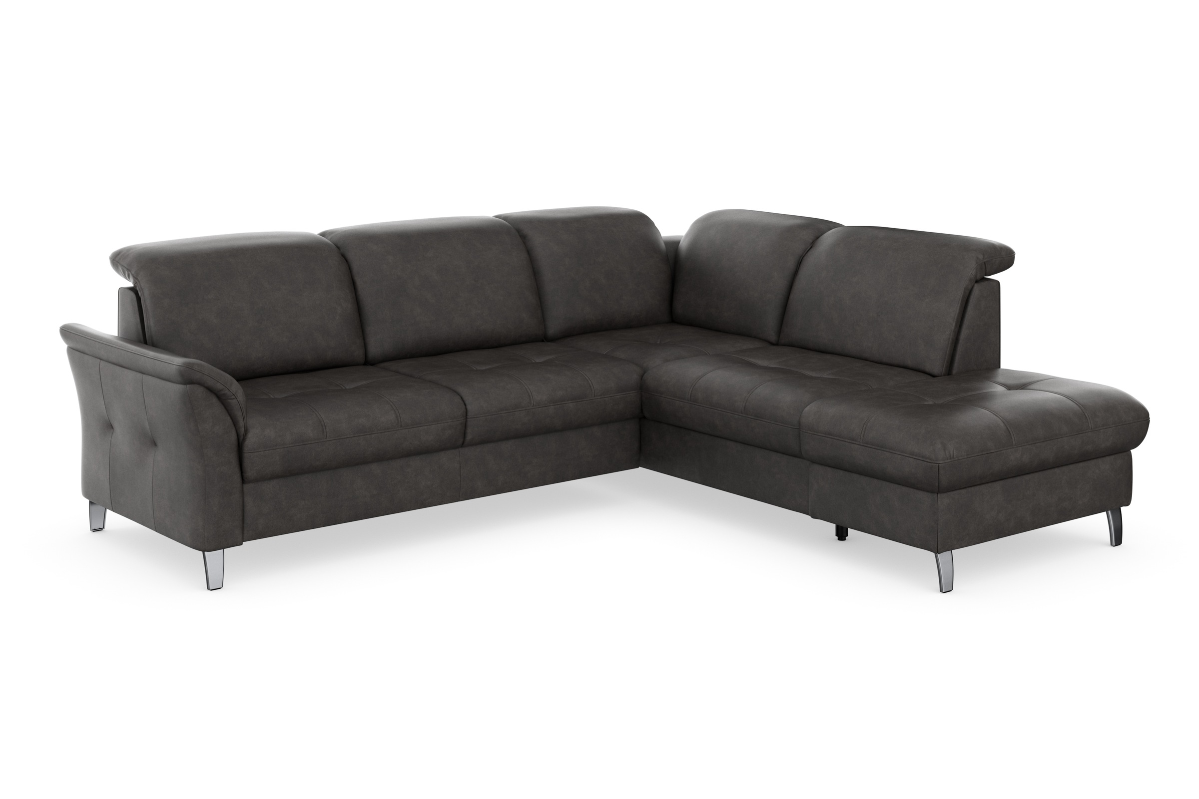 sit&more Ecksofa »Maggiore L-Form«, wahlweise mit Kopfteilverstellung, Bettfunktion und Stauraum