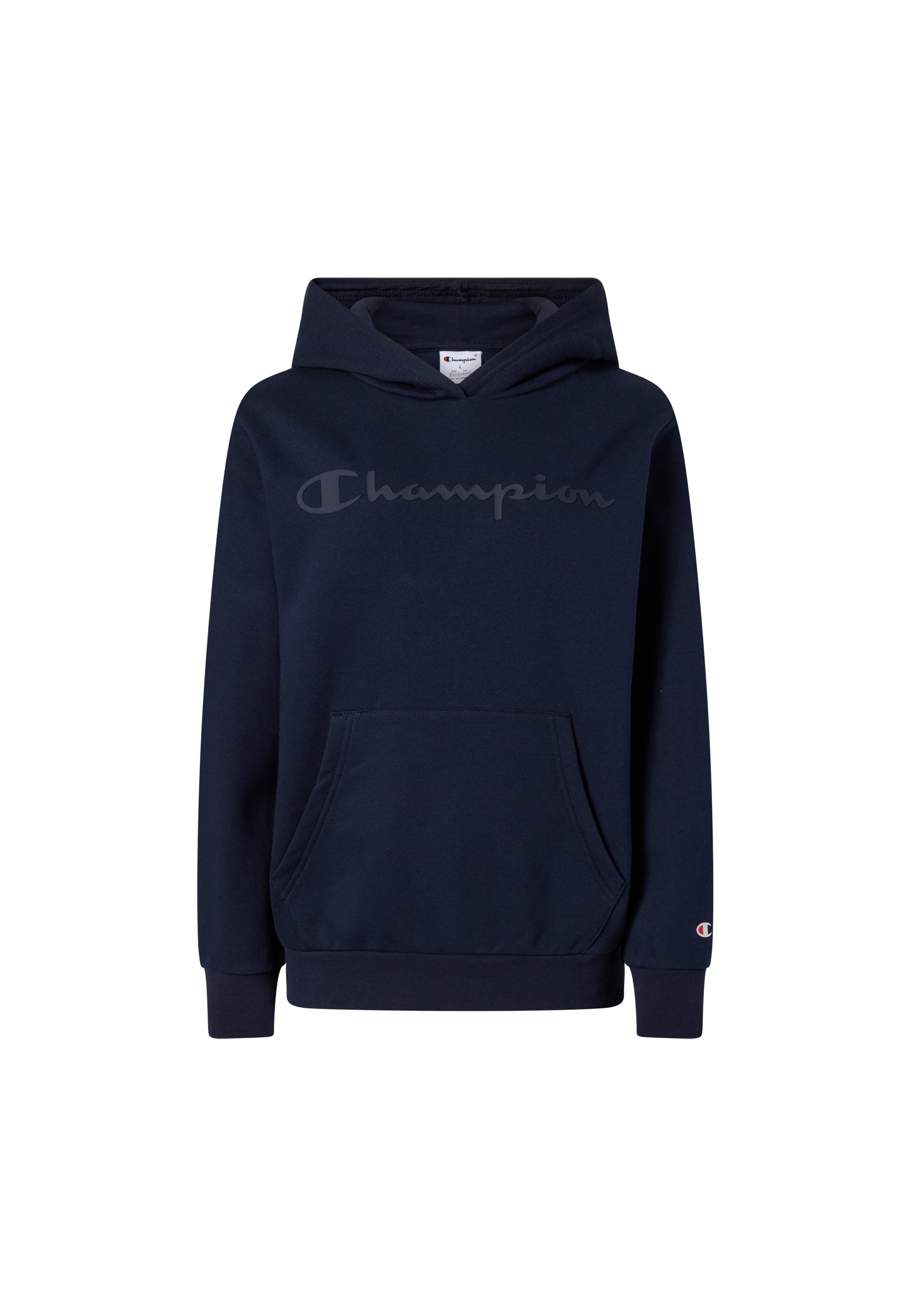 Champion Kapuzensweatshirt »SPORTWEAR HOODIE Standard Fit«, für Kinder, mit Kapuze, aus Baumwolle und Polyester, Standard Fit
