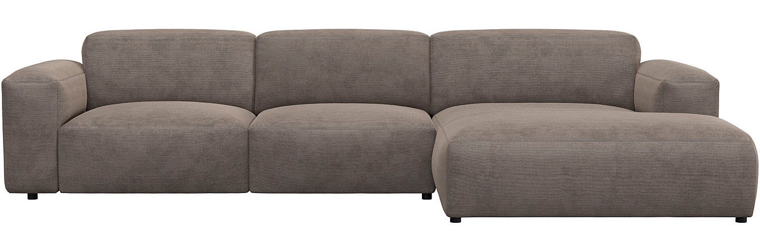 FLEXLUX Ecksofa »Lucera bequem und komfortabel durch hochwertigen Sitzaufba günstig online kaufen