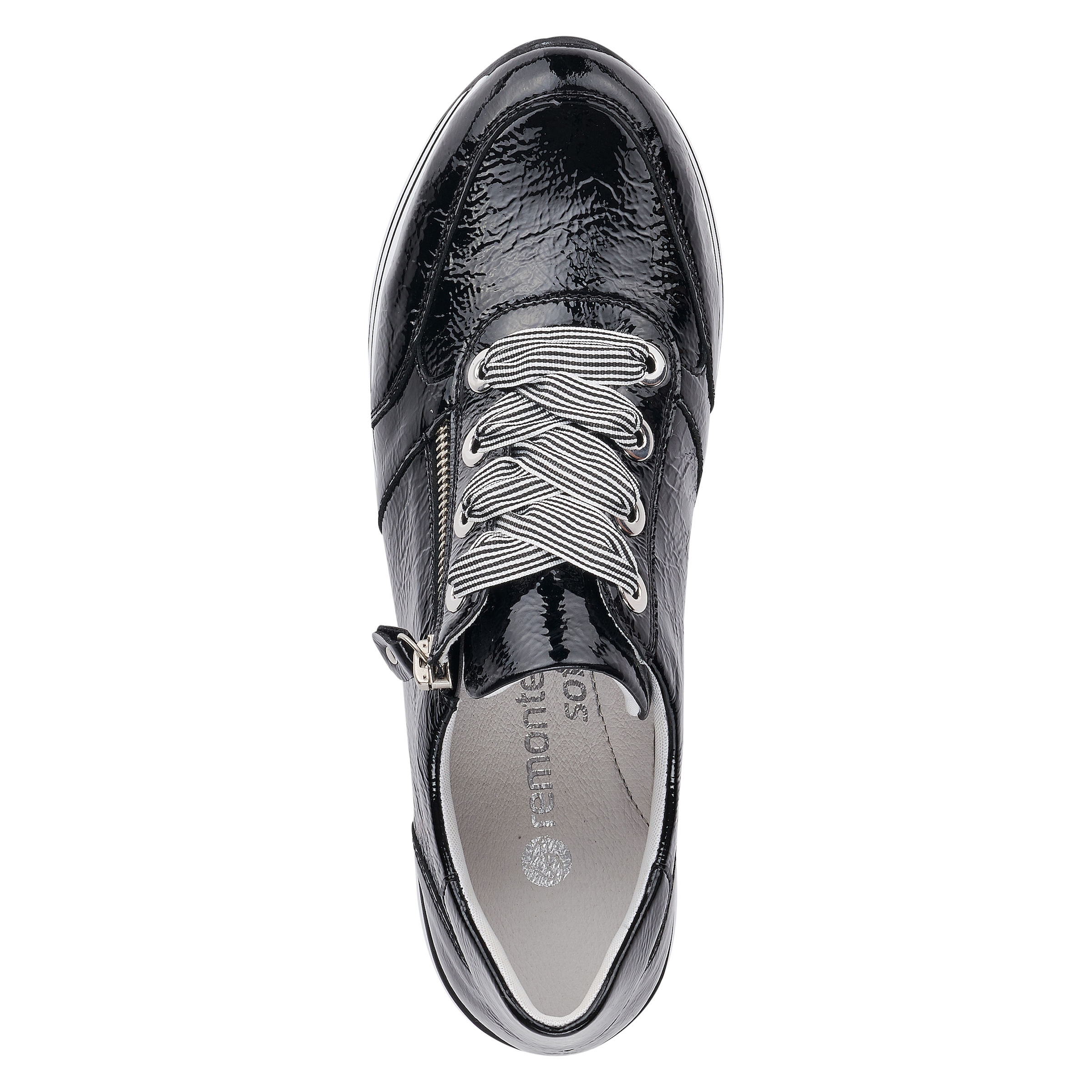 Remonte Plateausneaker, Freizeitschuh, Halbschuh, Schnürschuh mit gepolstertem Schaftrand