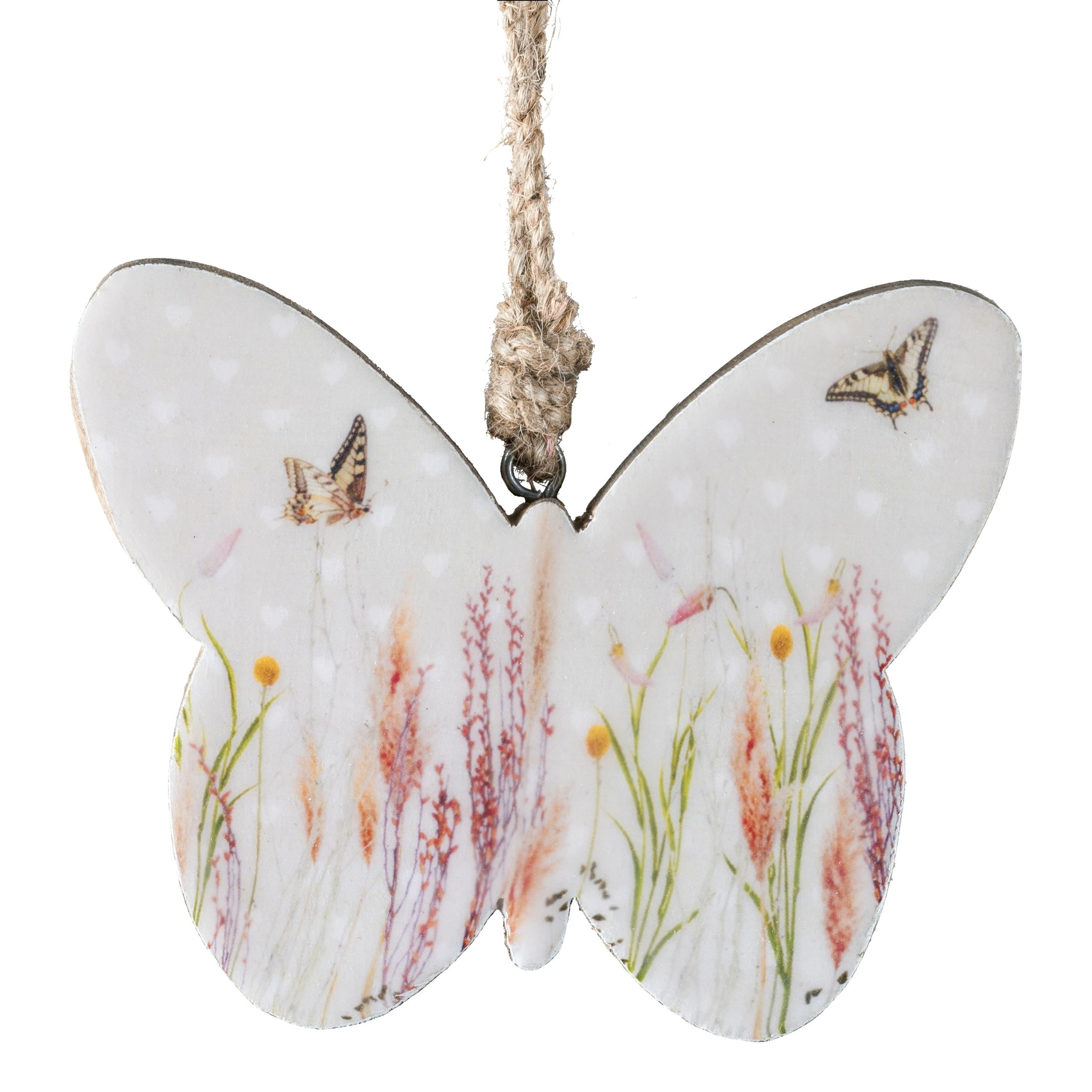 Creativ home Dekohänger »Schmetterlingshänger« mit floralem Design