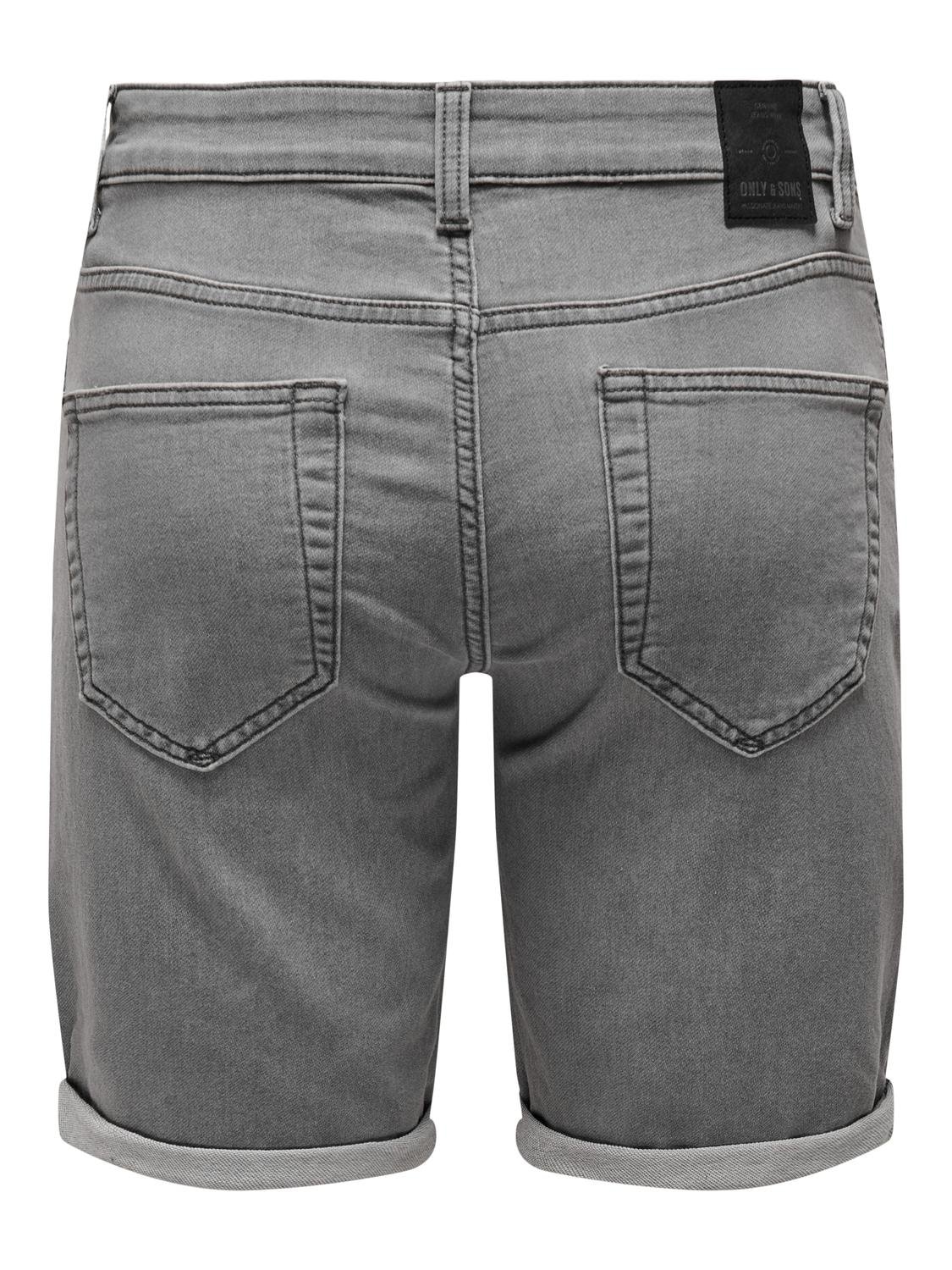 6. Bild von ONLY & SONS Jeansshorts »ONSPLY LIGHT BLUE 5189 SHORTS DNM NOOS«