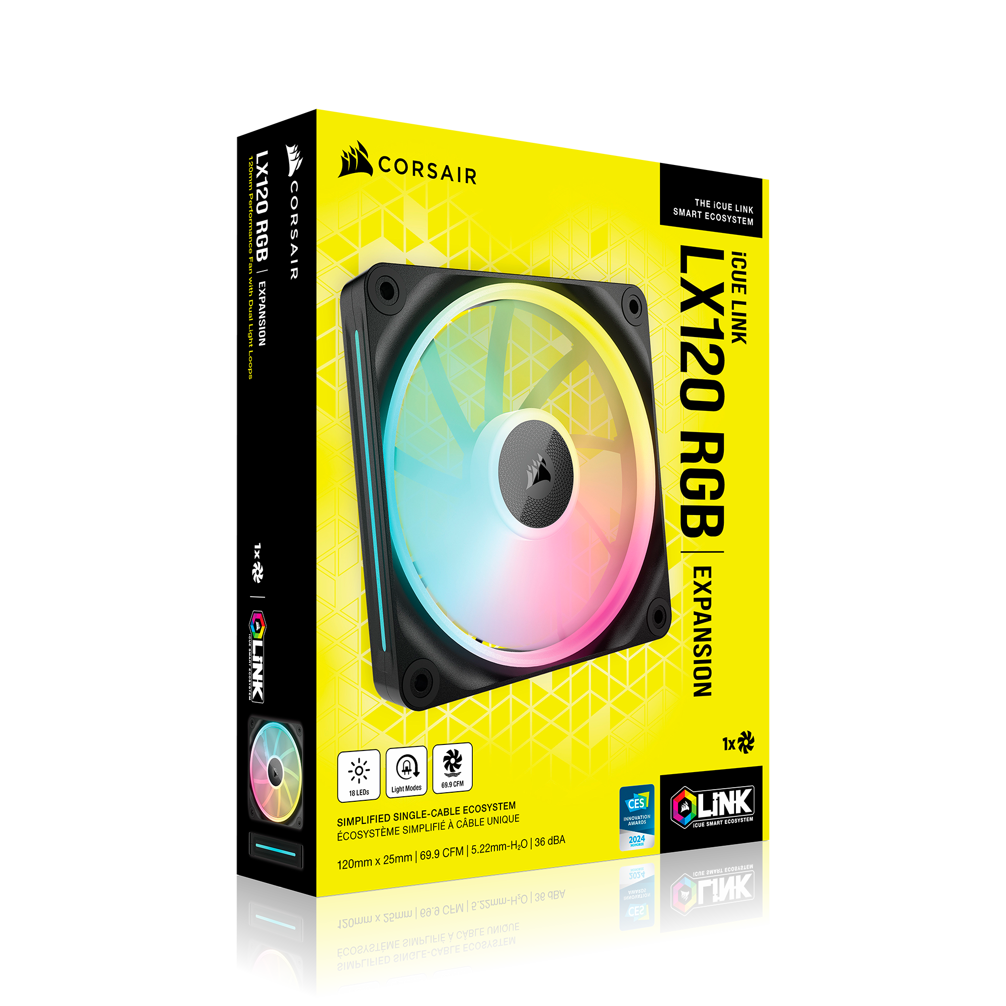 Corsair Gehäuselüfter »iCUE LINK LX120 RGB«