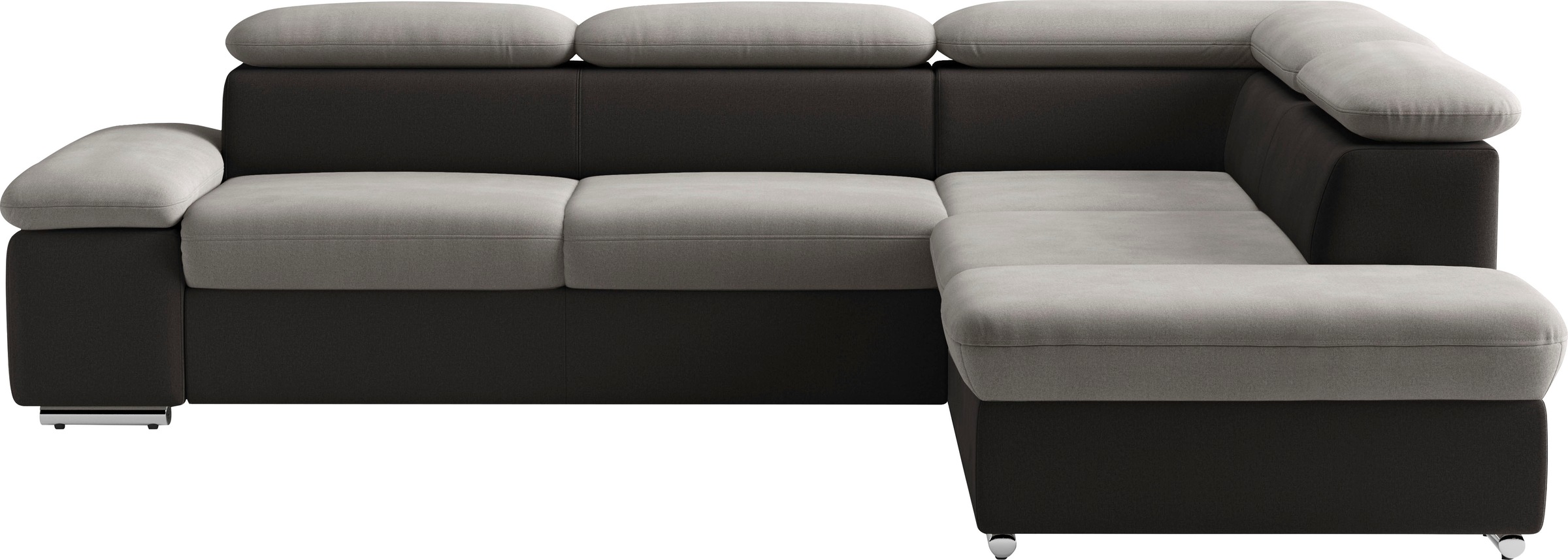 sit&more Ecksofa »Valentine L-Form, B: 272 cm« mit Arm- & Kopfteilverstellu günstig online kaufen