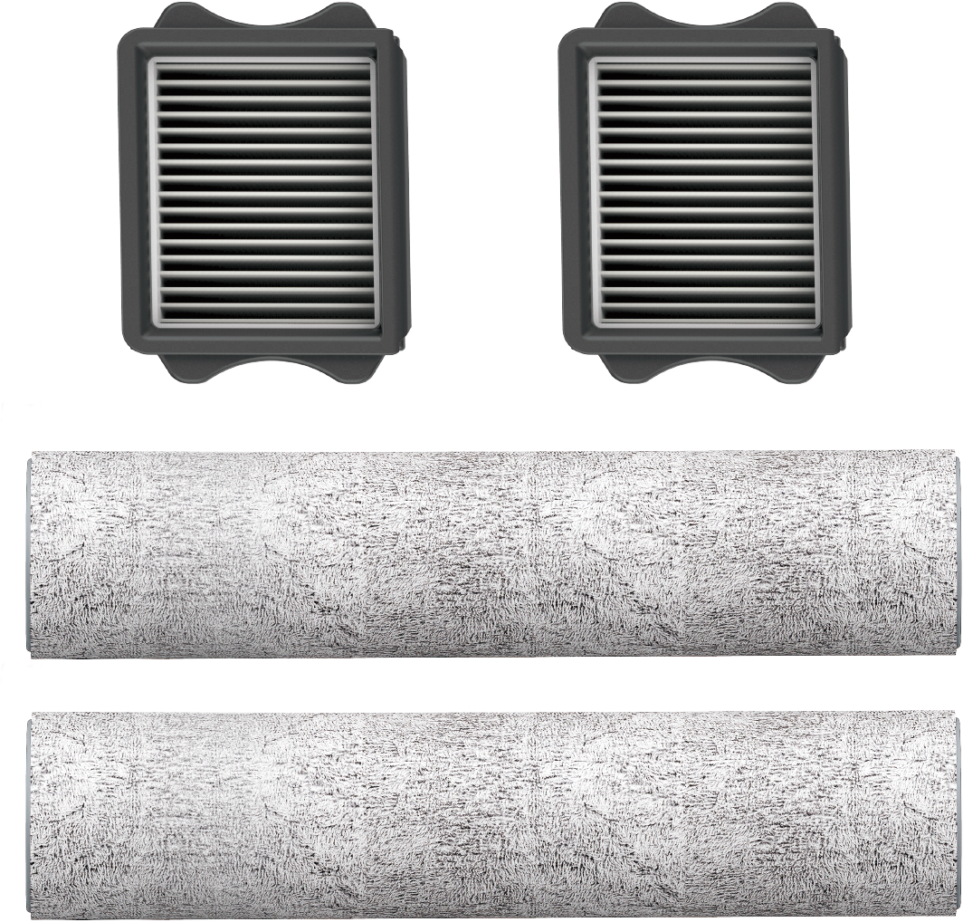 Tineco Filter-Set »Zubehör-Set und Ersatzbürsten«, (4 tlg.), für Tineco S5 Stretch Extreme, S7 Stretch, S9 Artist Premium