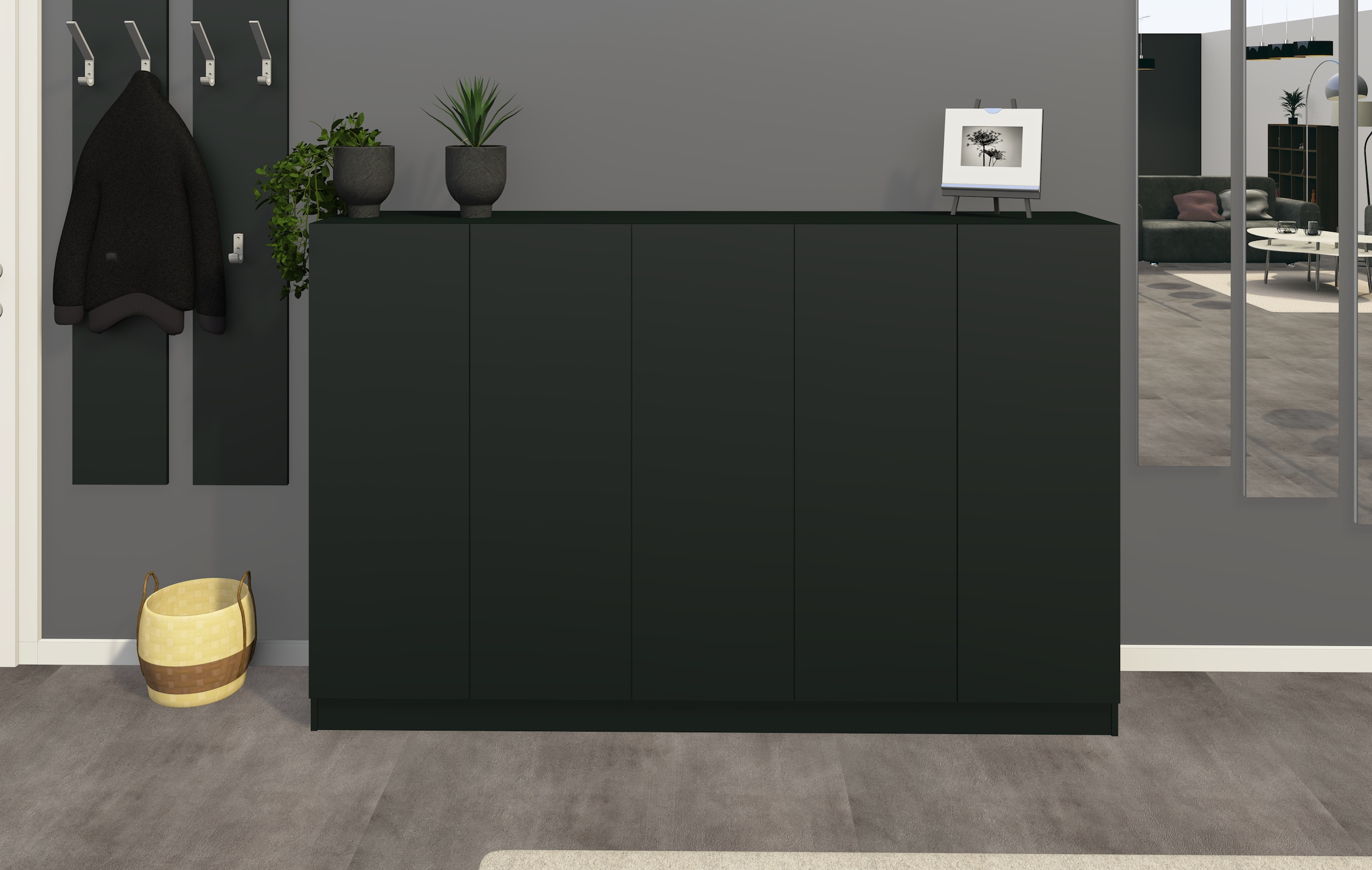 borchardt Möbel Schuhschrank