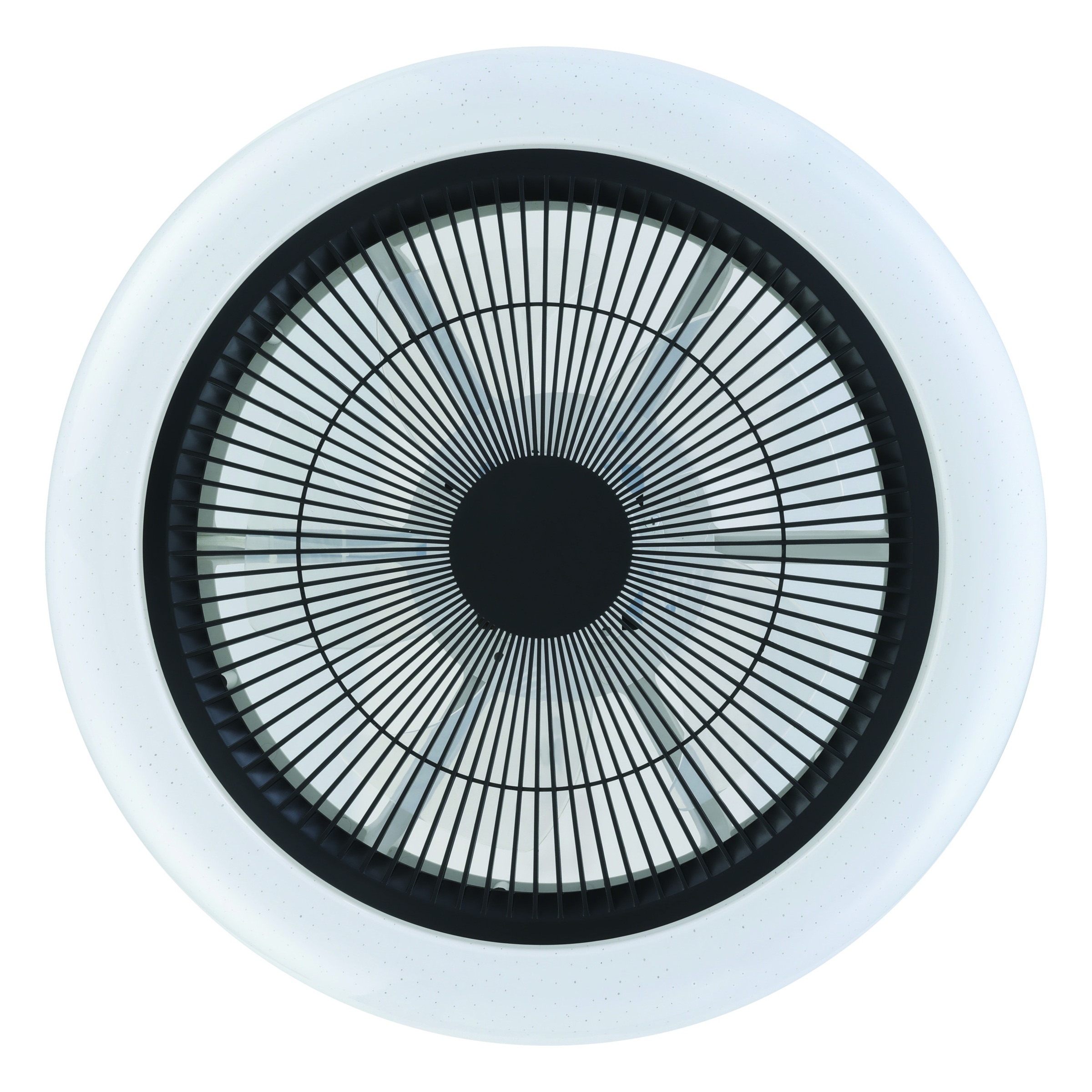 EGLO LED Deckenleuchte »KOSTRENA Leuchte und Ventilator - ABS - LED - 3X8,5W - IP20« LED-Modul 1 Stk. Kaltweiß | Neutralweiß | Warmweiß Deckenventilator, Deckenleuchte, Wohnzimmer, Schlafzimmer, H19xØ45,5cm