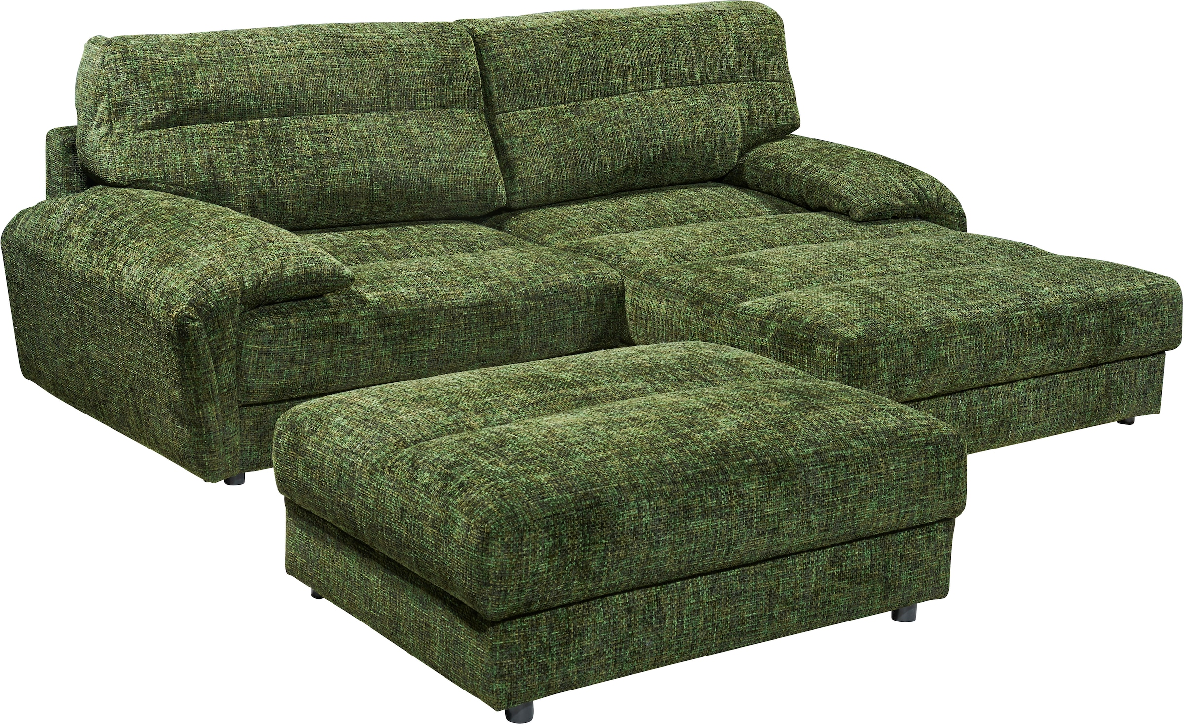 ED EXCITING DESIGN Ecksofa »Princeton L-Form«, frei im Raum stellbar