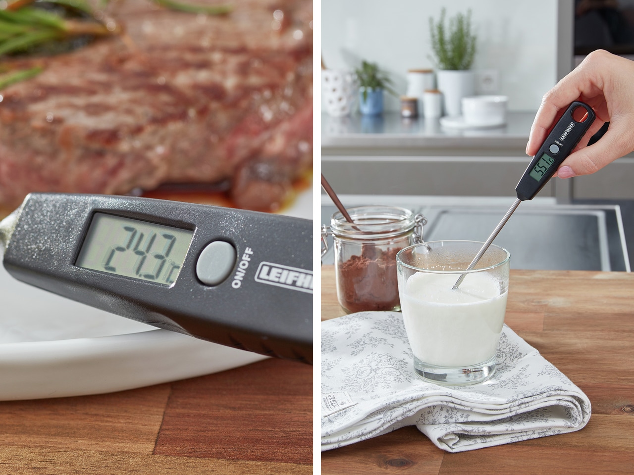 Leifheit Bratenthermometer, digital günstig online kaufen