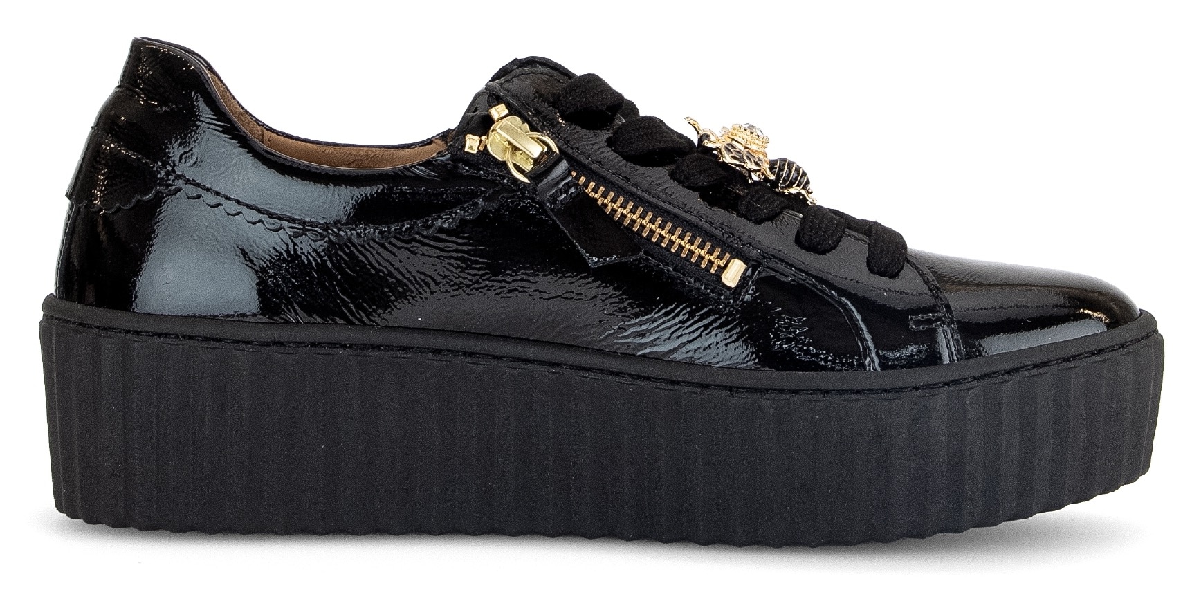 Gabor Plateausneaker, mit Best Fitting-Ausstattung, Freizeitschuh, Halbschuh, Schnürschuh