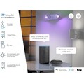 TRIO Leuchten LED Wandleuchte »GEMINI«, LED-Board, Warmweiß-Neutralweiß, Mit WiZ-Technologie für eine moderne Smart Home Lösung