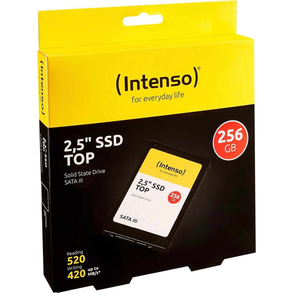 Intenso interne SSD »2,5" SSD Top«, 2,5 Zoll, Anschluss SATA III