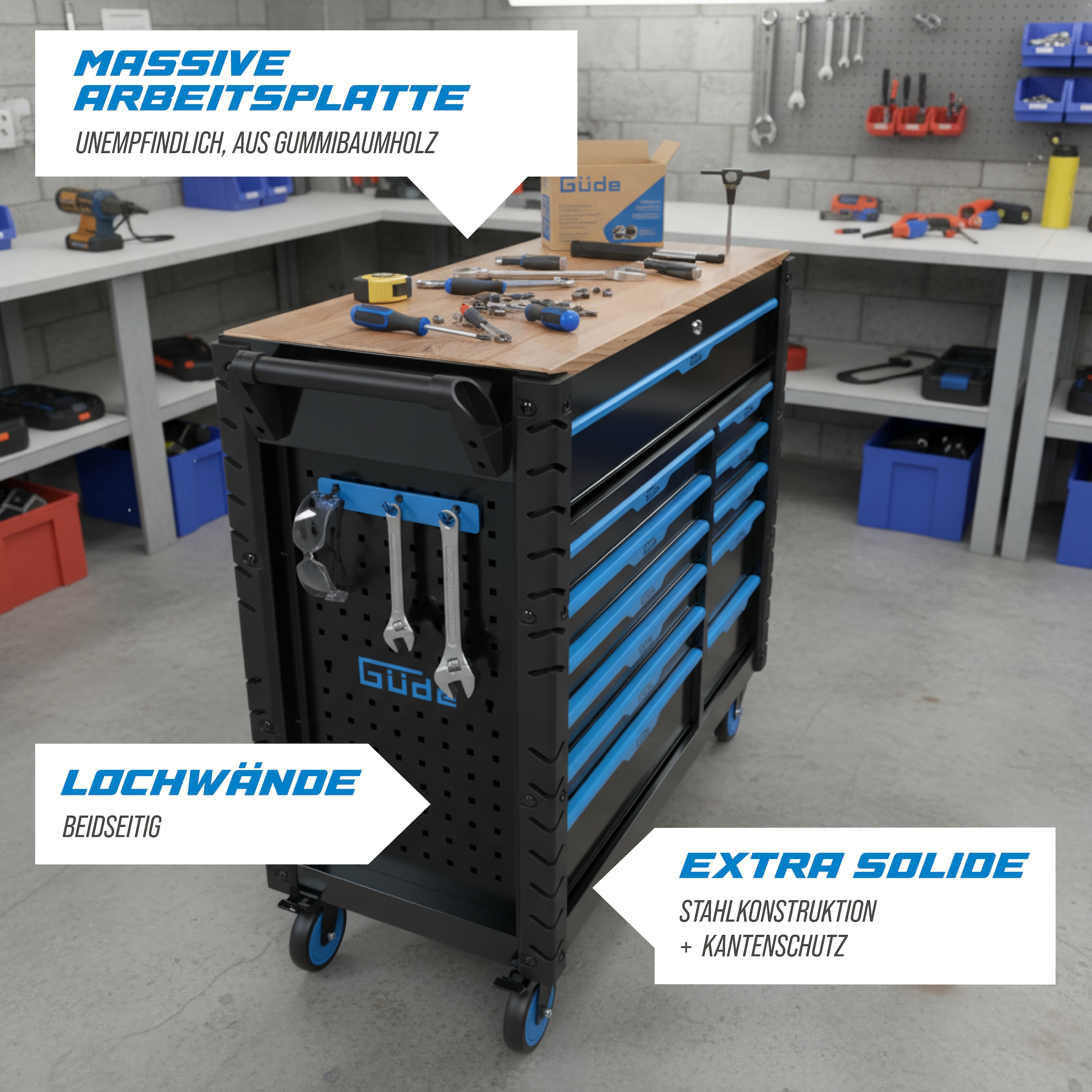 Güde Werkbank »Mobile Werkbank »GW 12S««