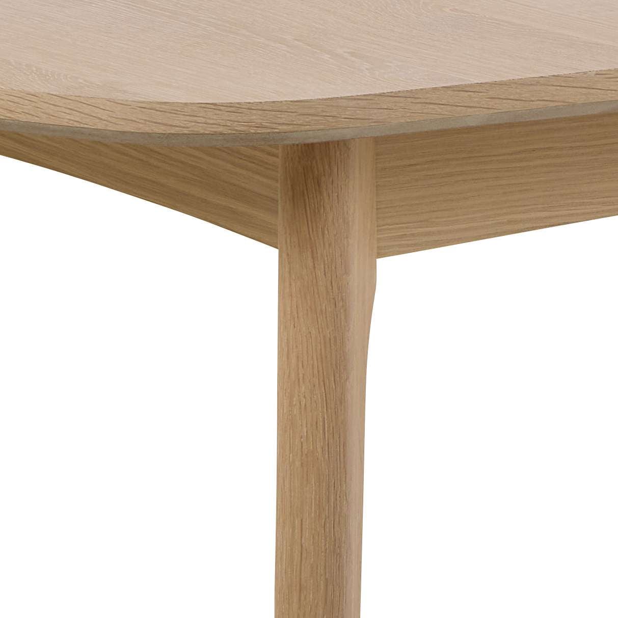 ACTONA GROUP Esstisch »Marte Speisetisch – zeitlos & stilvoll mit Platz für Zusatzplatten« Weiß pigmentiertes Eichenfurnier, pflegeleicht & robust. B: 180 cm