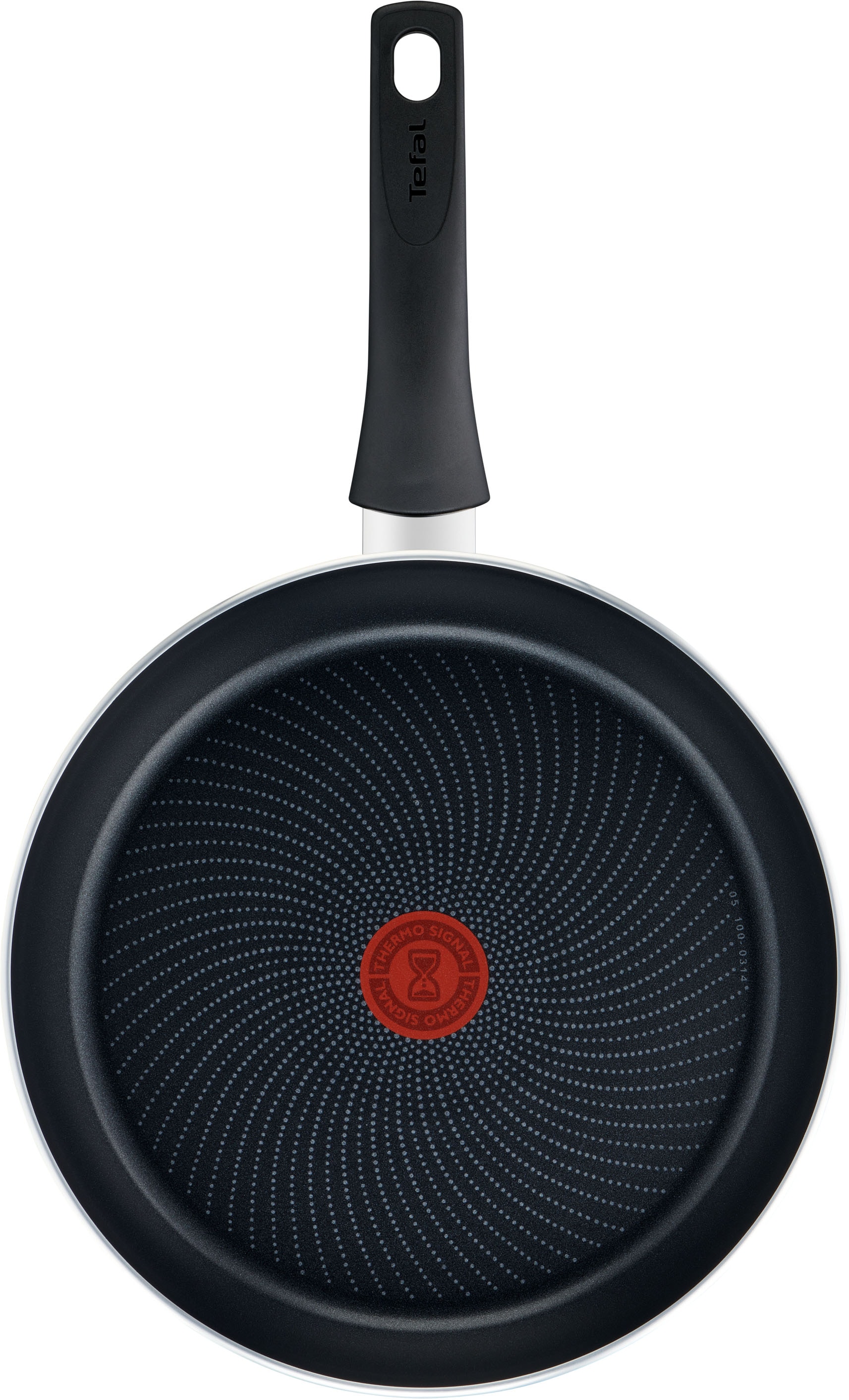 Tefal Pfannen-Set »Generous Cook«, Aluminium, (Set, 2 tlg., je 1 Pfanne Ø 20/28 cm, H: 4,5/5 cm), Antihaftversiegelung, Thermo-Signal, tief, alle Herdarten, Induktion