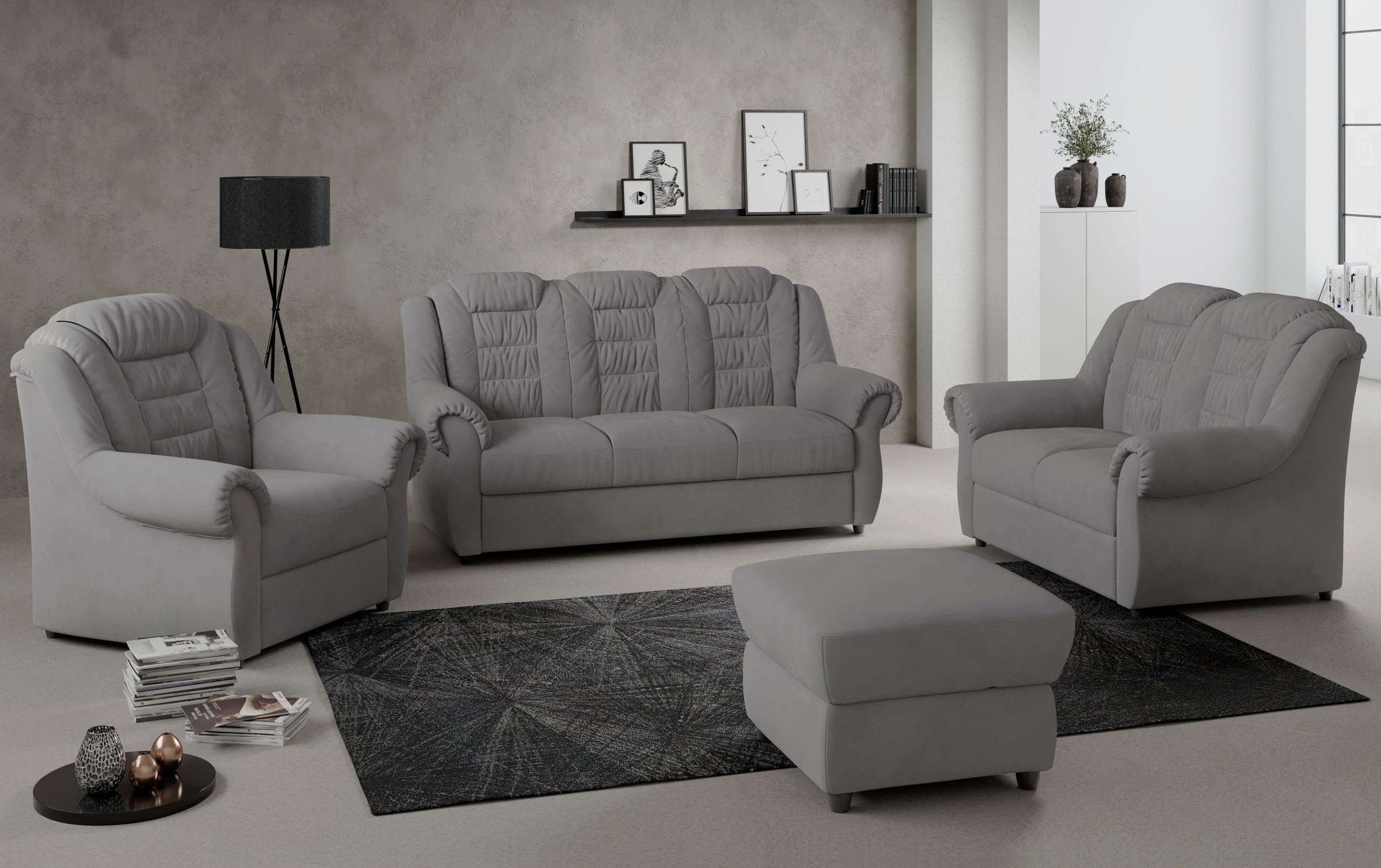 Home affaire Sessel »Boston«, im klassischem Design mit hoher Rückenlehne günstig online kaufen