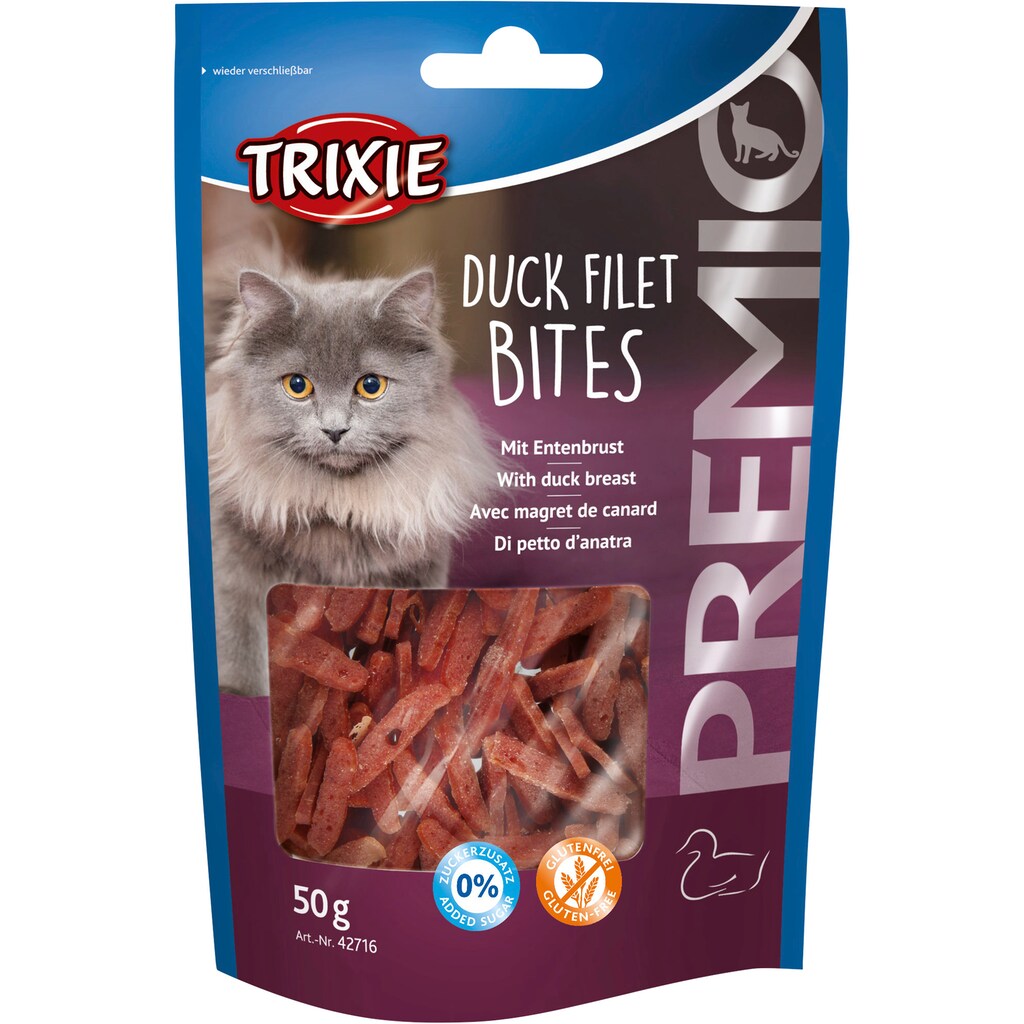 TRIXIE Katzensnack »Premio Duck Filet Bites«