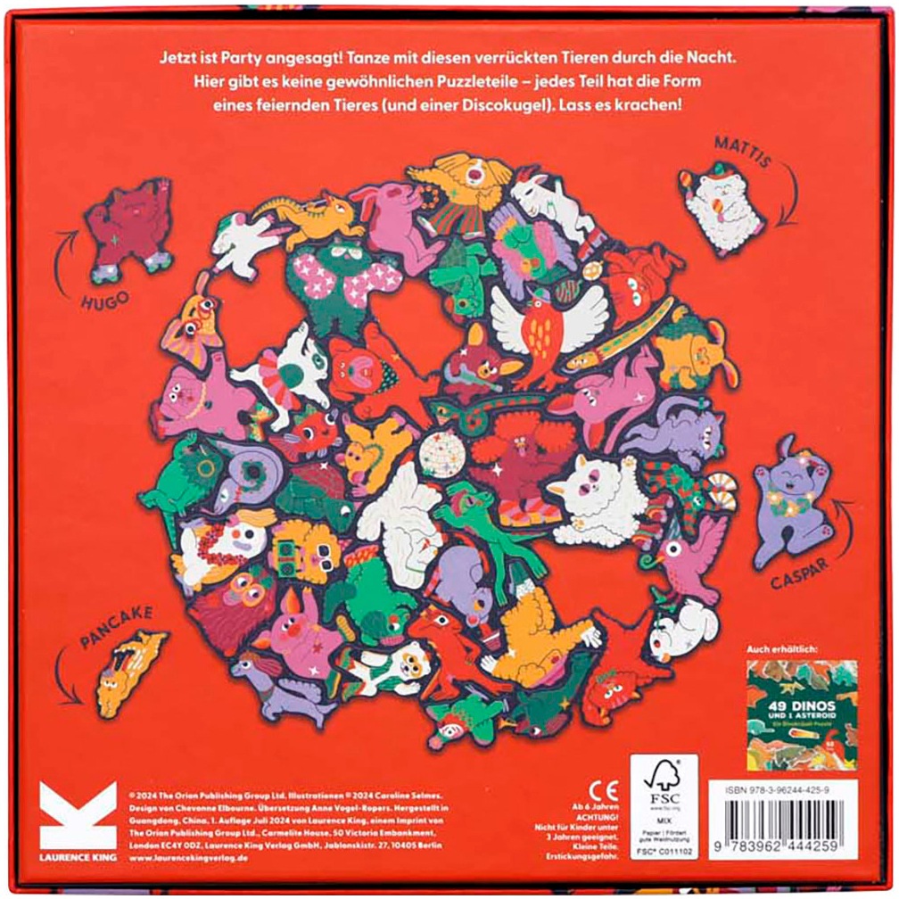 Laurence King Puzzle »Haustier-Party«
