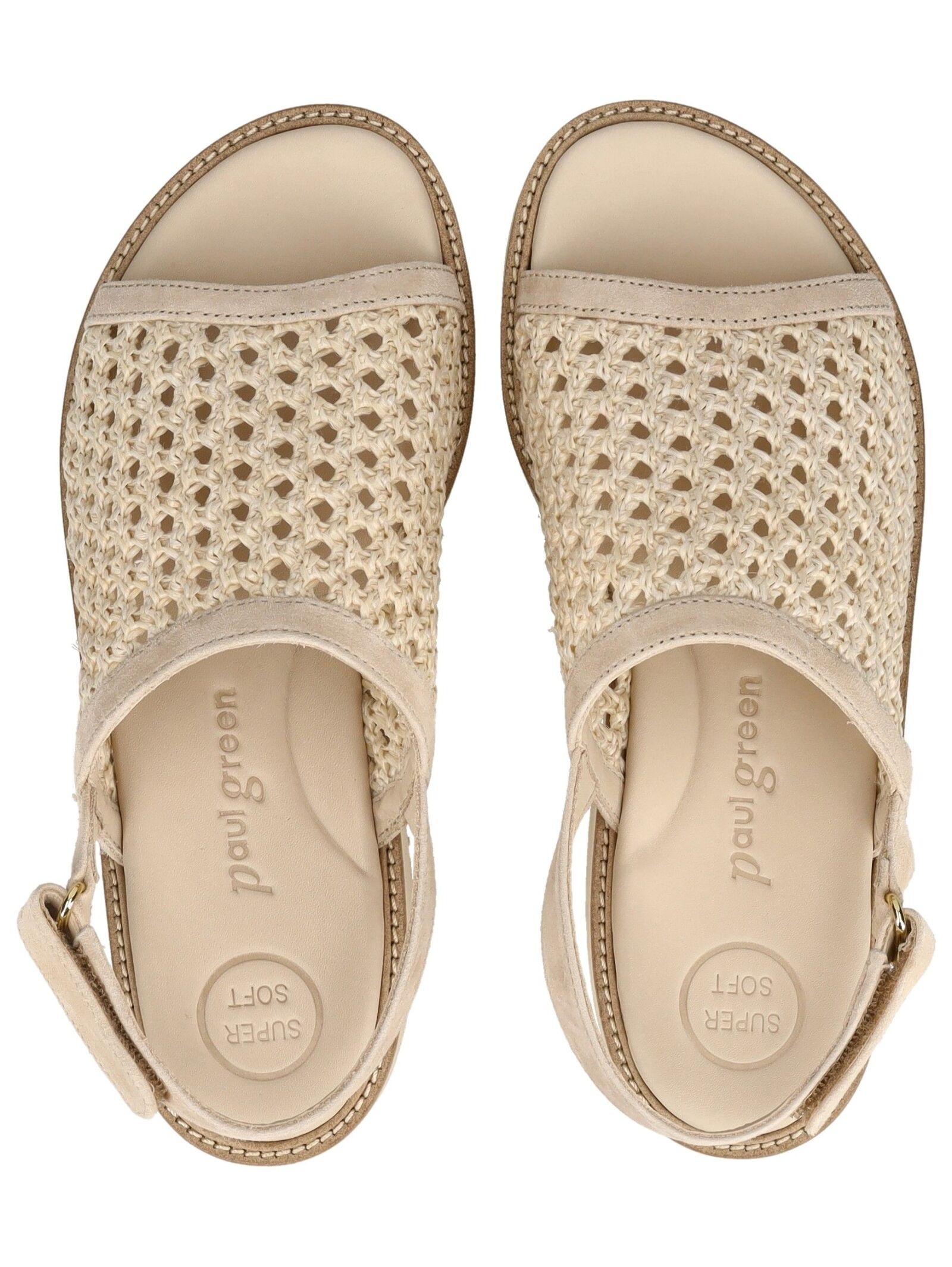 Paul Green Riemchensandale »Paul Green Sandalen Veloursleder/Textil«