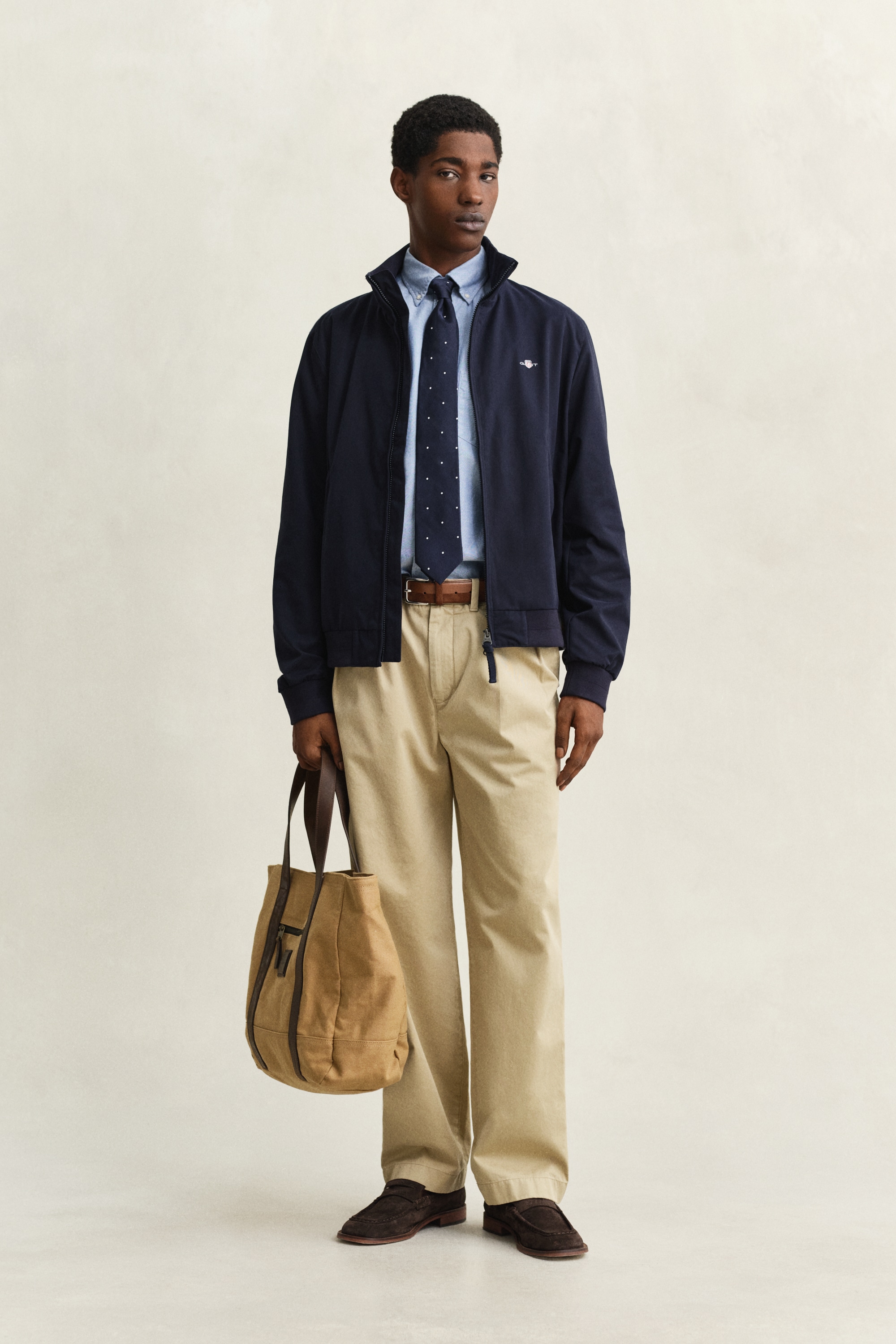Gant Blouson »LIGHTWEIGHT HAMPSHIRE« ohne Kapuze Regular fit mit Stehkragen