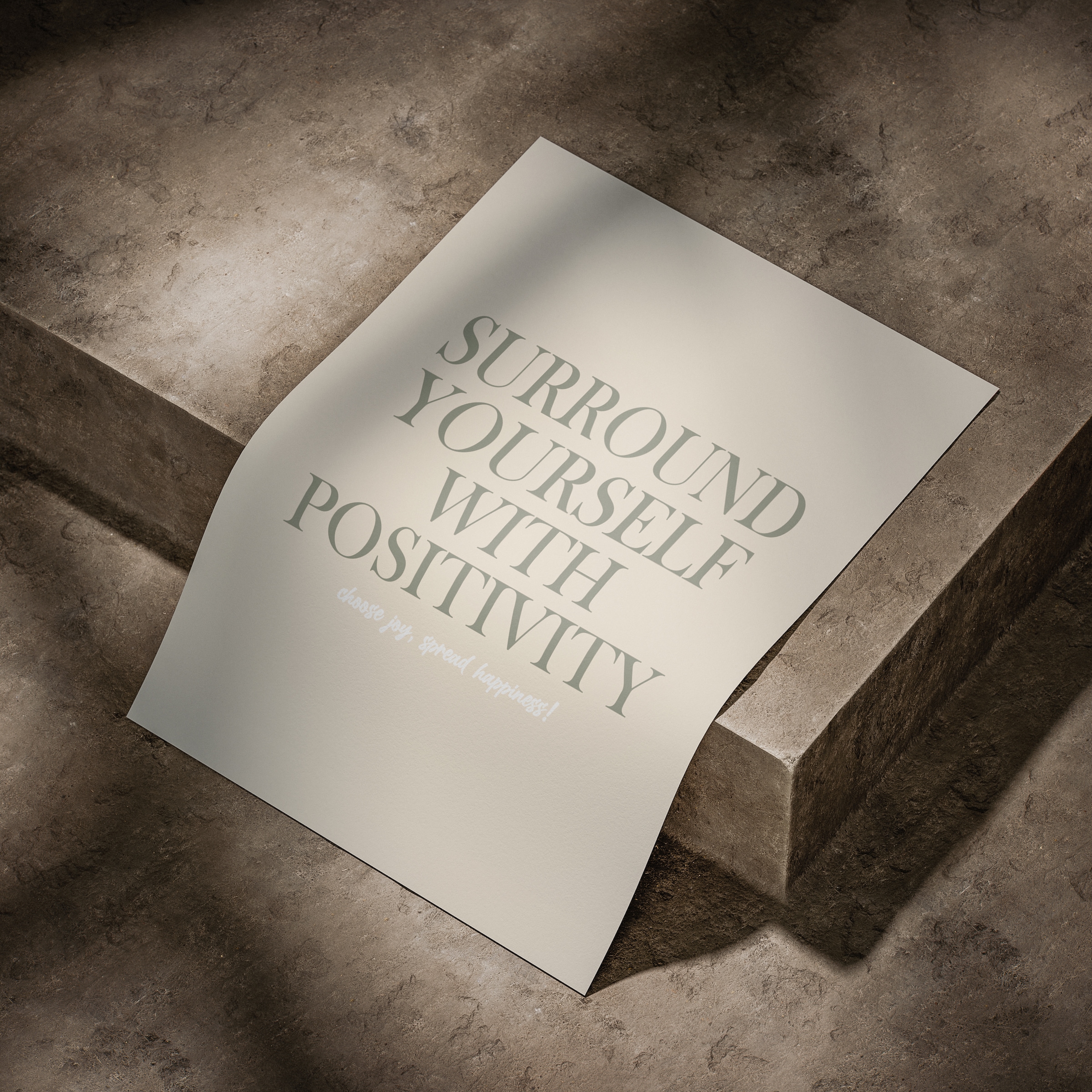 s.Oliver Poster »Motivation & Positivity« Kunst | Schriftzug | Schriftzüge | Sprüche 1 Stk. tlg. Kunstdruck als Poster oder gerahmtes Bild