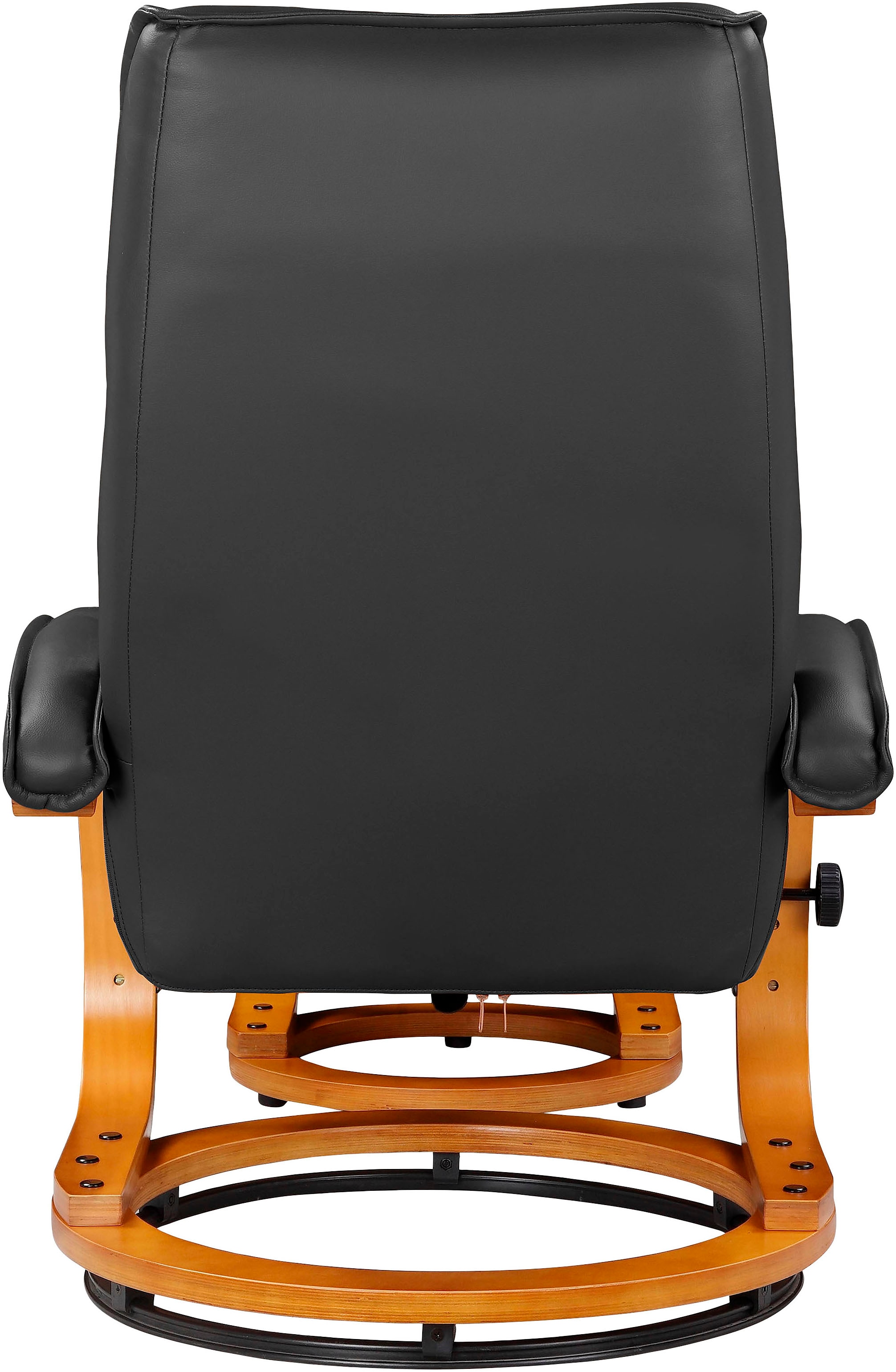 Home affaire Relaxsessel »Paris, TV-Sessel mit Hocker und manueller Liegefunktion«, (Set, 2 St., bestehend aus Sessel und Hocker), Dreh- und Kippfunktion, NaturLEDER®