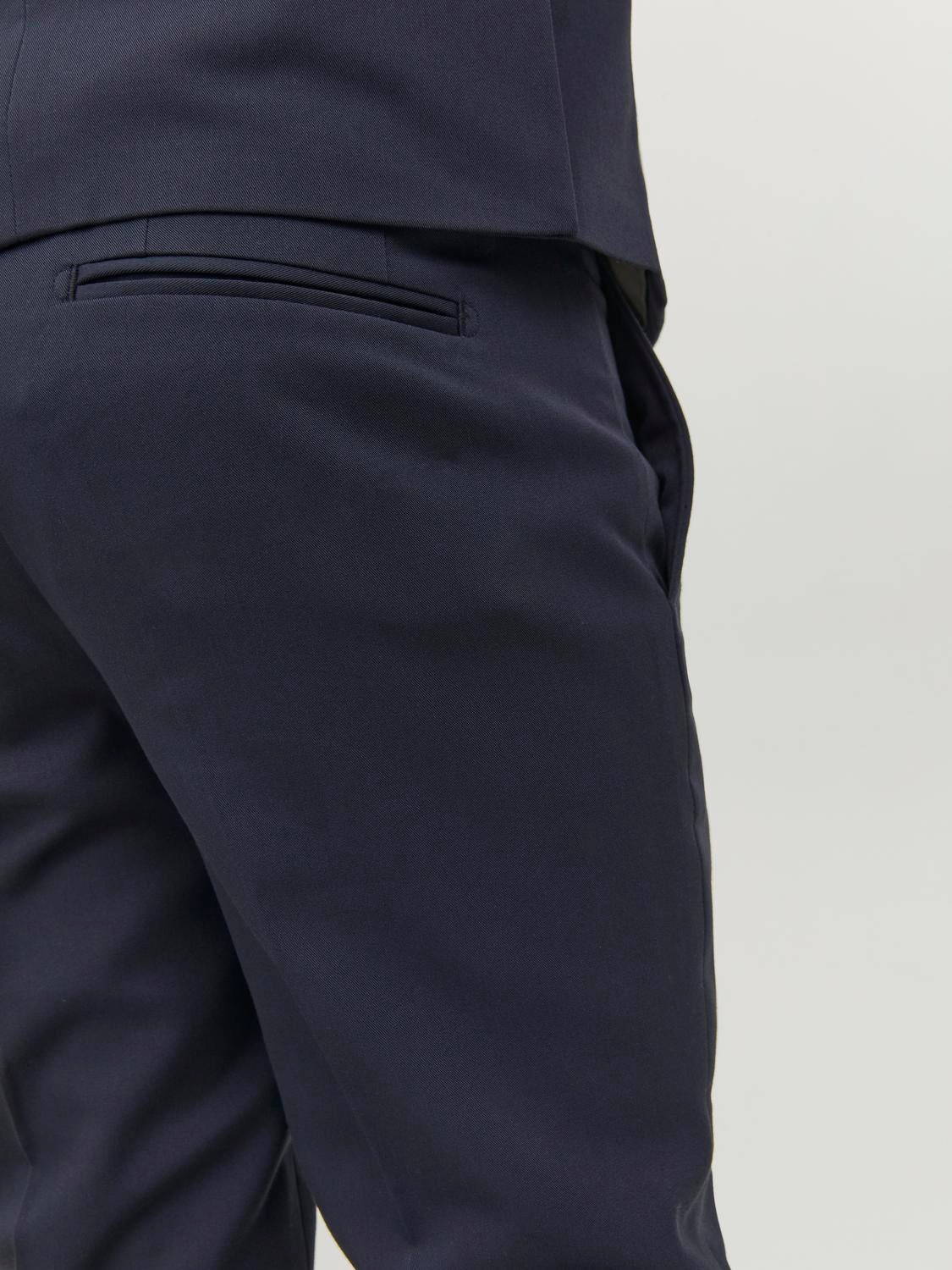 Jack & Jones Junior Anzughose »JPRSOLAR elastisch, pflegeleicht, komfortabel«, unifarben, modisch, slim fit, Web