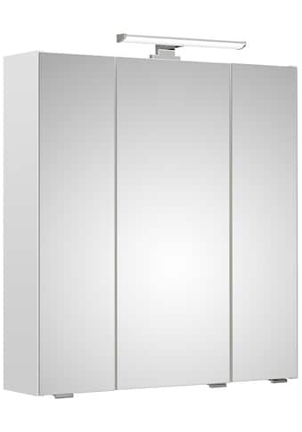 PELIPAL Spiegelschrank »Quickset«, Breite 65 cm, 3-türig, LED-Beleuchtung,... kaufen