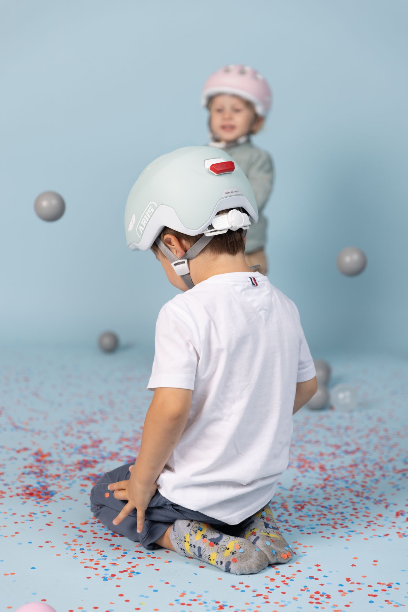 ABUS Fahrradhelm »SMILEY 3.0 ACE LED«