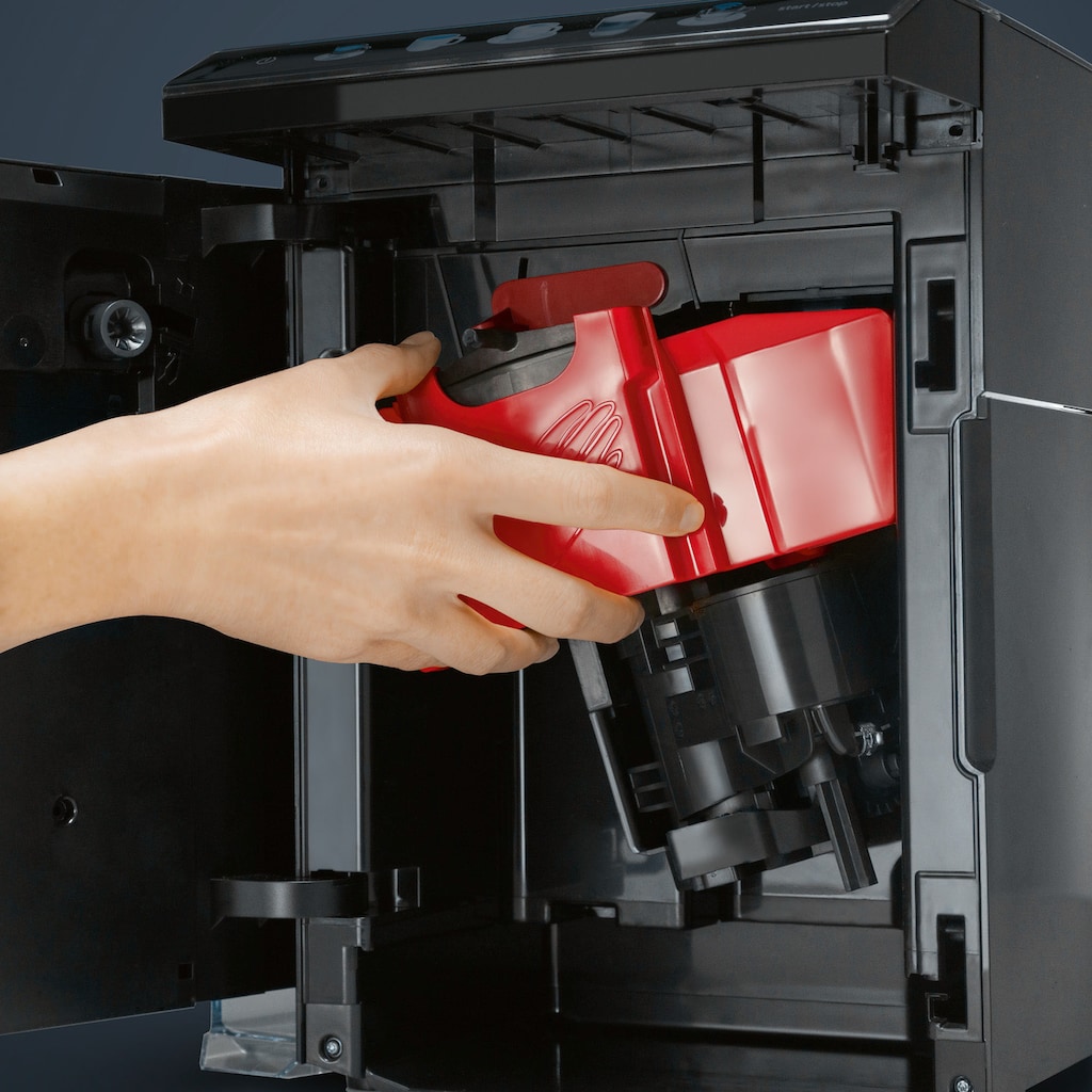 SIEMENS Kaffeevollautomat »EQ.300 TI353514DE«, einfache Zubereitung mit oneTouch Funktion, 5 Kaffee-Milch-Getränke, LCD-Dialog-Display, champagner